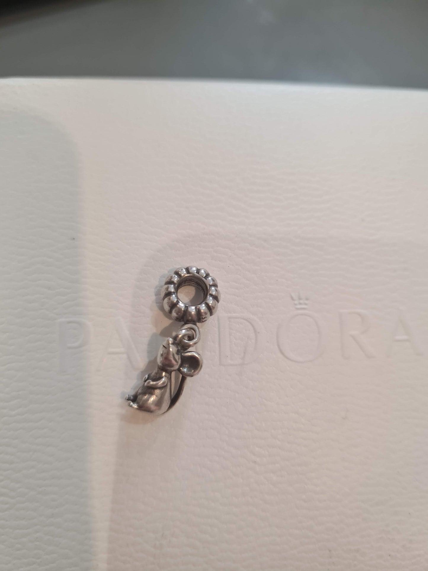 Genuine Pandora Cute Mouse Rat Charm Dangle