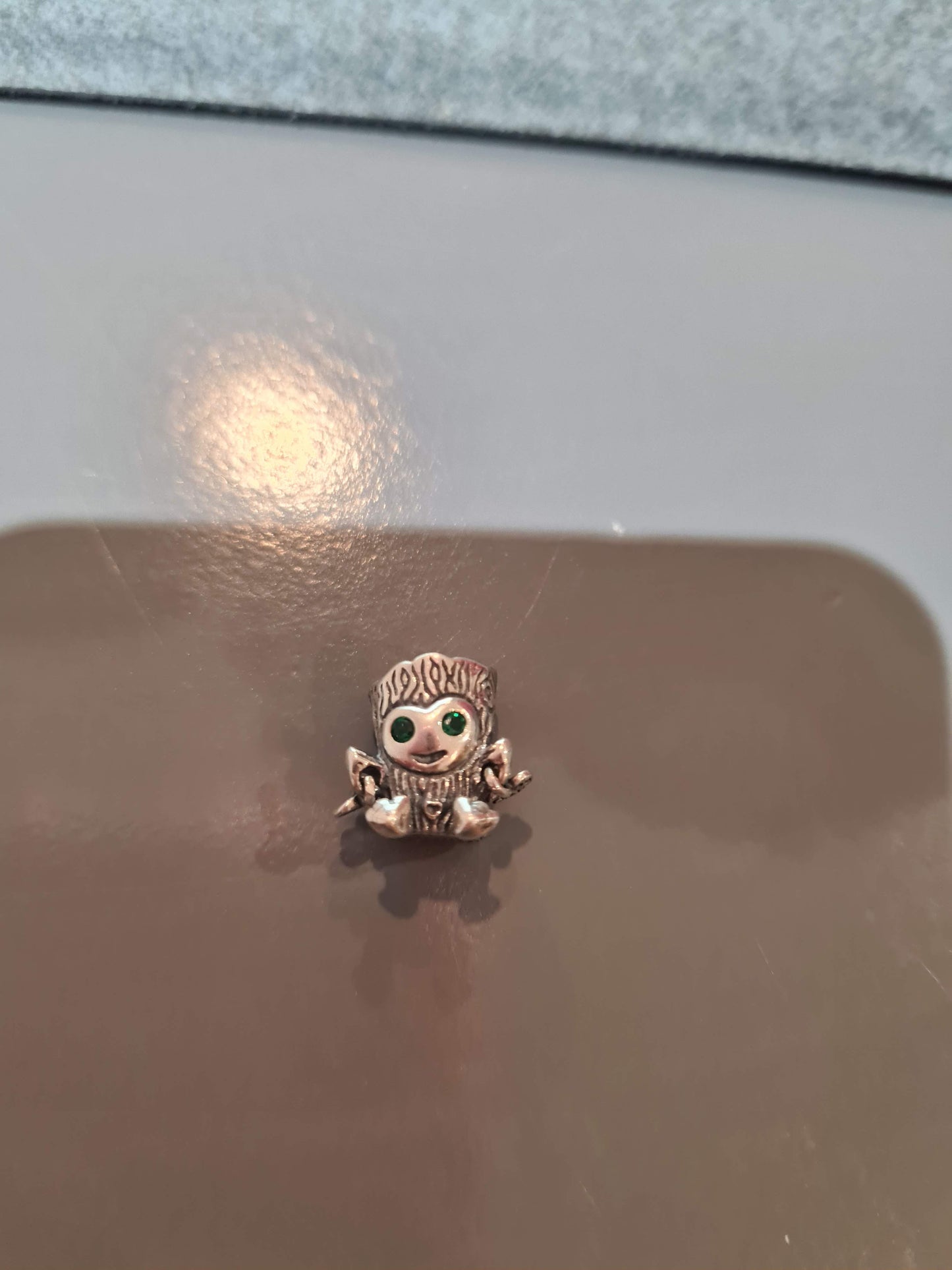 Genuine Pandora Tree Monster Baby Groot? Charm With Dangle Leaf Hands