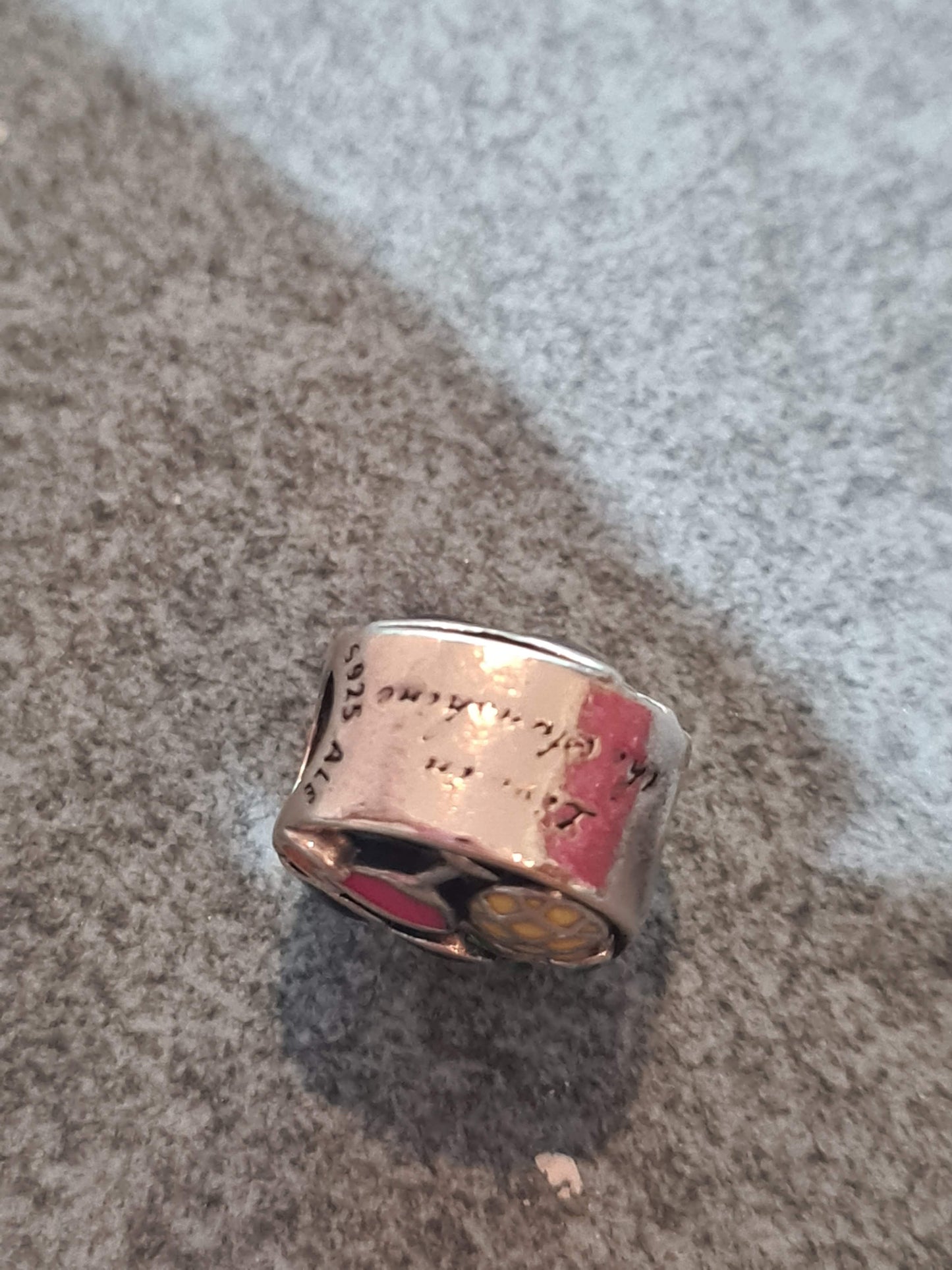 Genuine Pandora Holiday Sunshine Party Cocktail Pineapple Charm