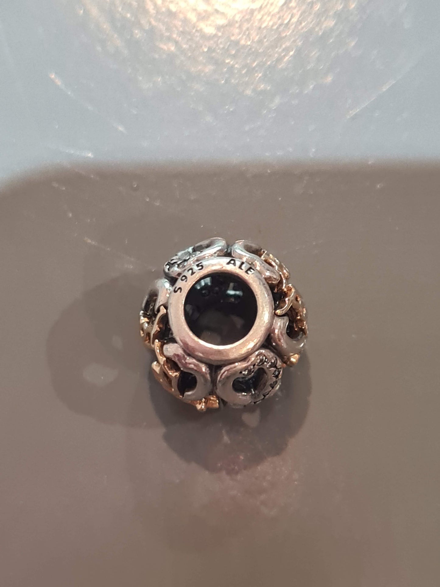 Genuine Pandora Family Forever Two Tone Infinity Charm