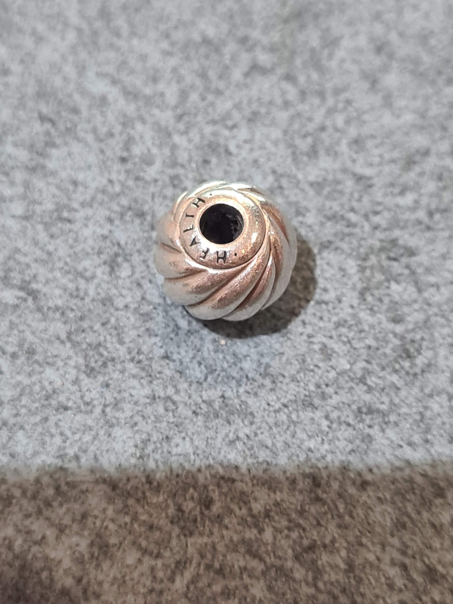 Genuine Pandora Essence Me Charm Silver Lines Heath Charm