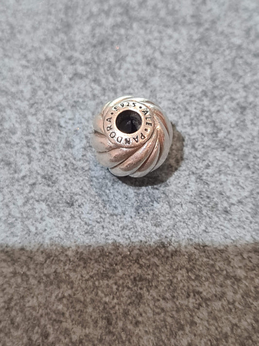 Genuine Pandora Essence Me Charm Silver Lines Heath Charm