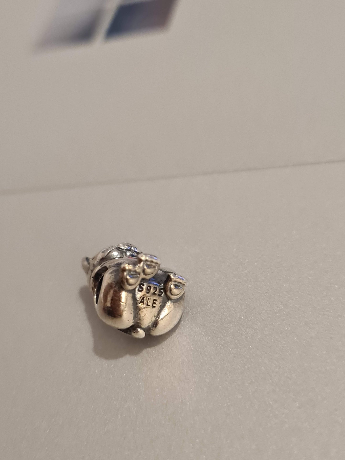 Genuine Pandora Lucky Chinese Cat Waving Kitten