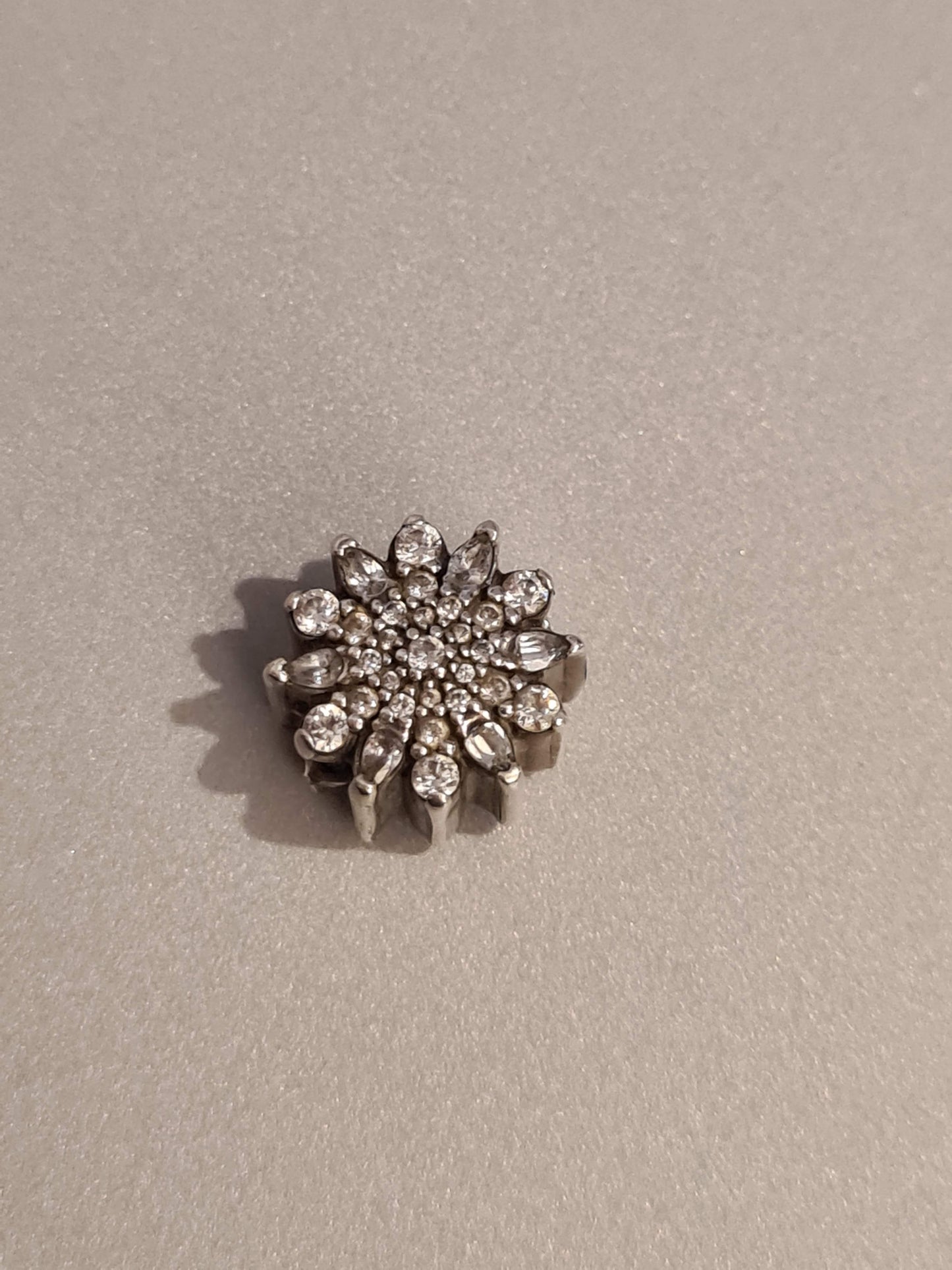 Genuine Pandora Pave Sparkle Snowflake Xmas Christmas Charm