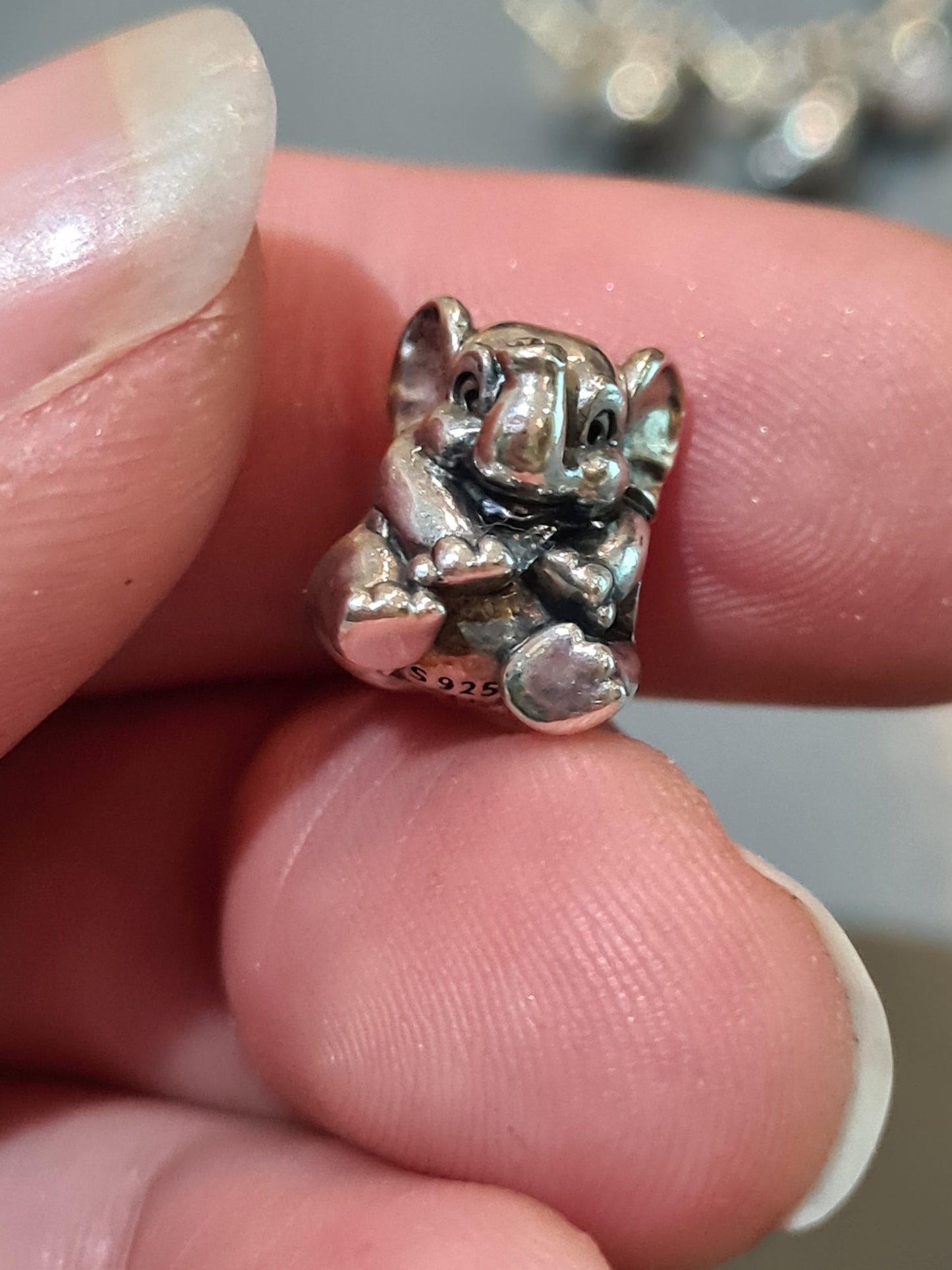 Genuine Pandora Lucky Elephant Charm Animal Lover