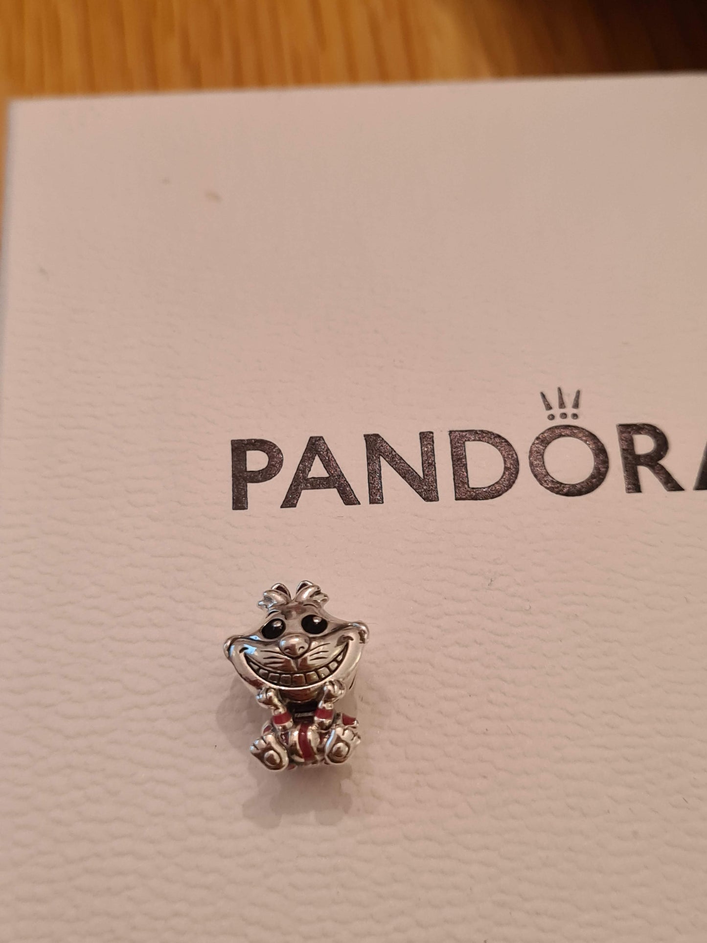 Genuine Pandora Disney Cheshire Cat Charm