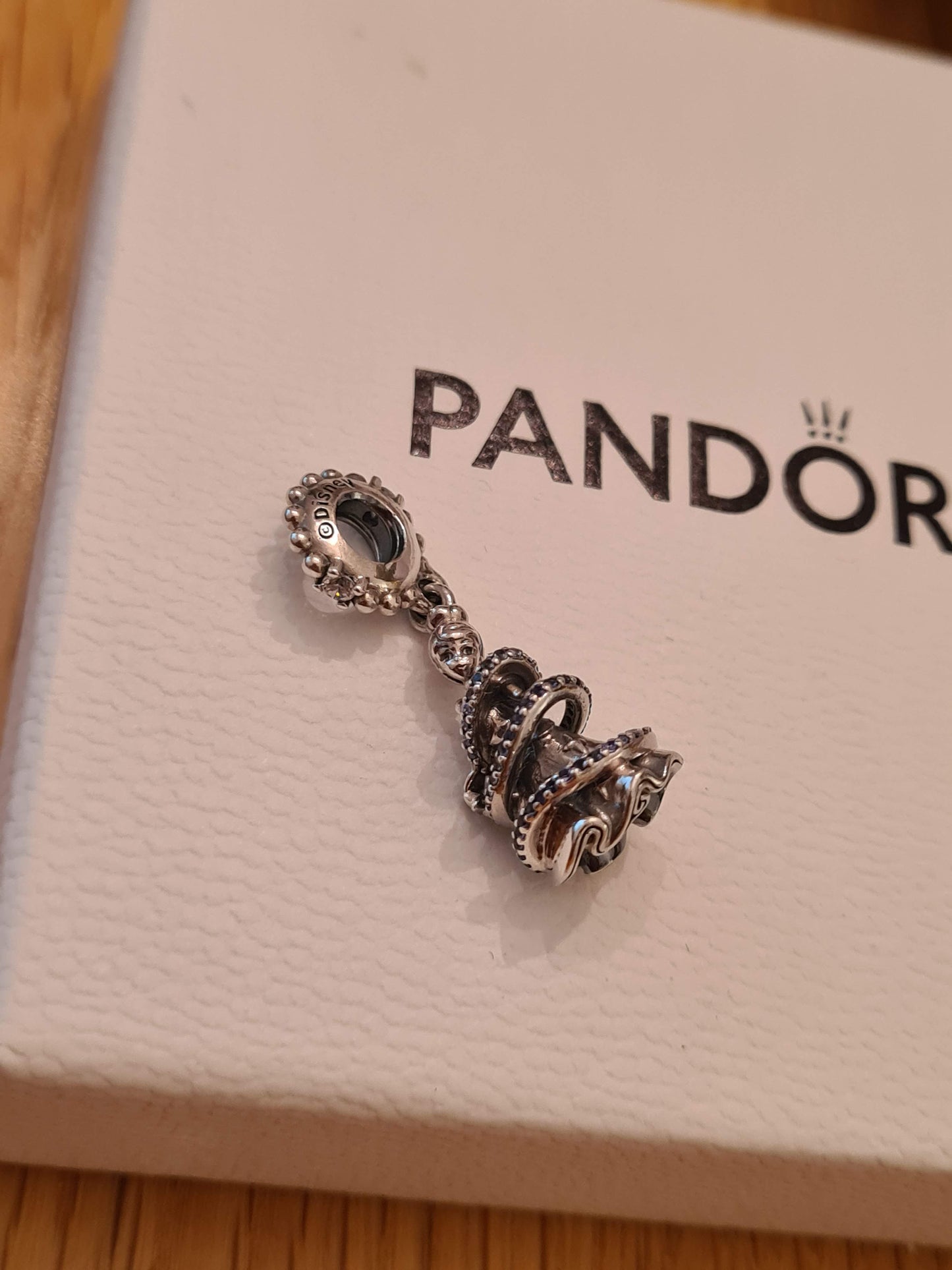 Genuine Pandora Brand New Disney Cinderella Twirl Dangle Charm