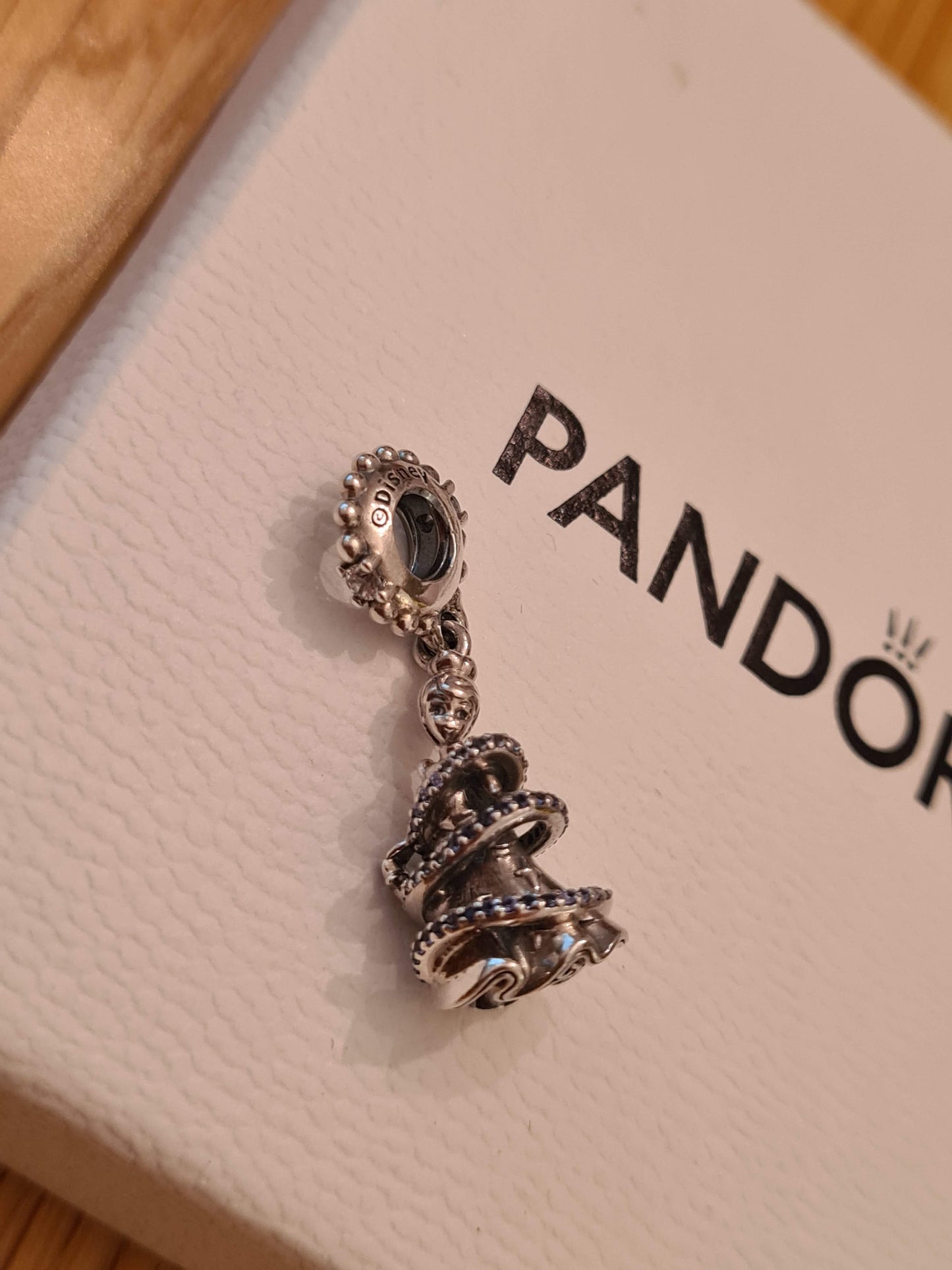 Genuine Pandora Brand New Disney Cinderella Twirl Dangle Charm