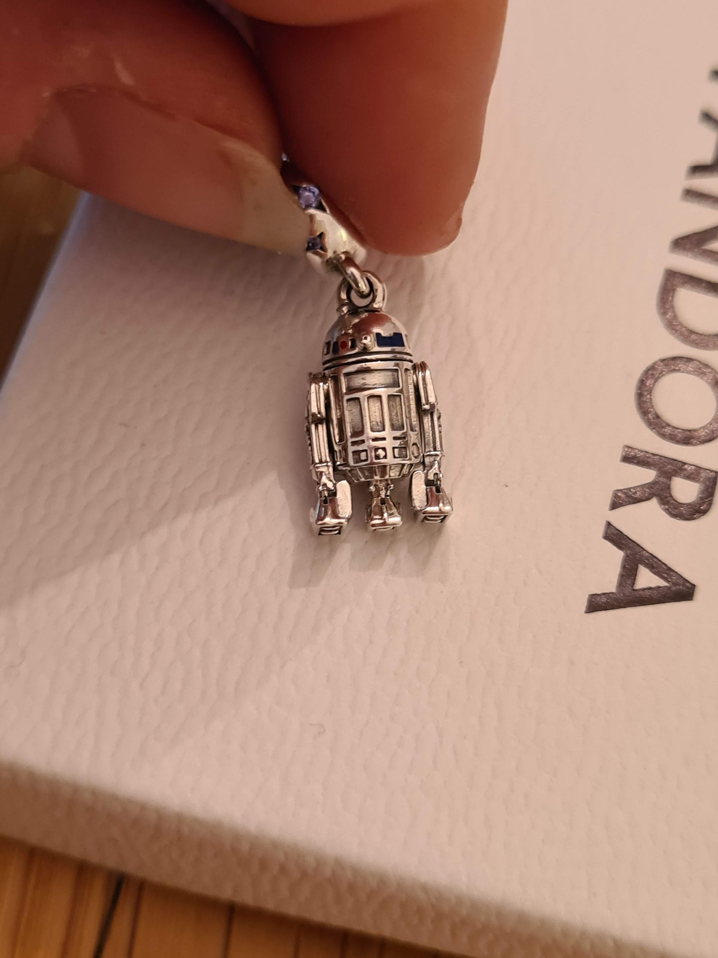 Genuine Pandora Star Wars R2D2 Robot Charm