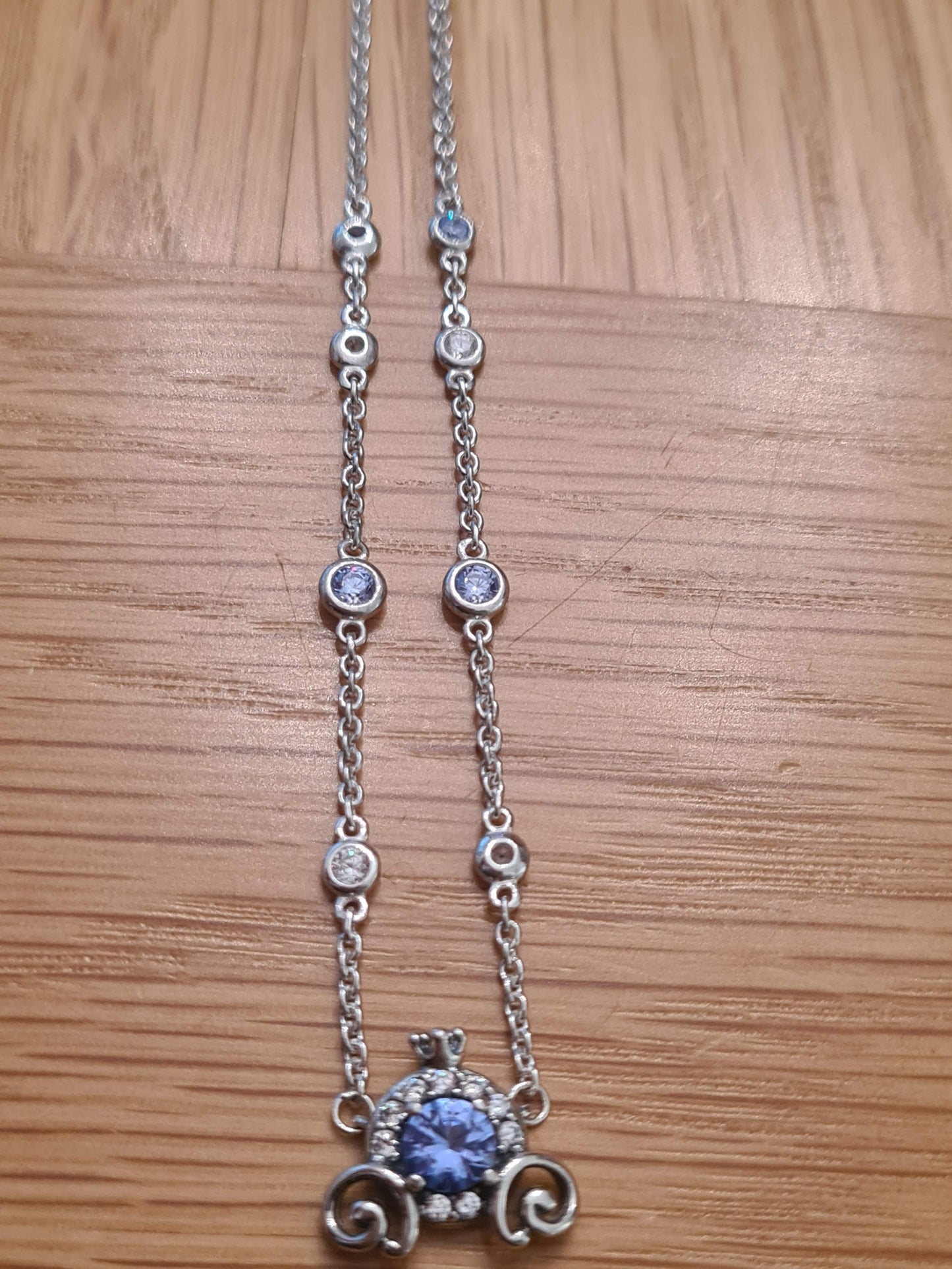 Genuine Pandora Brand New Disney Beautiful Cinderella Necklace Current Stock