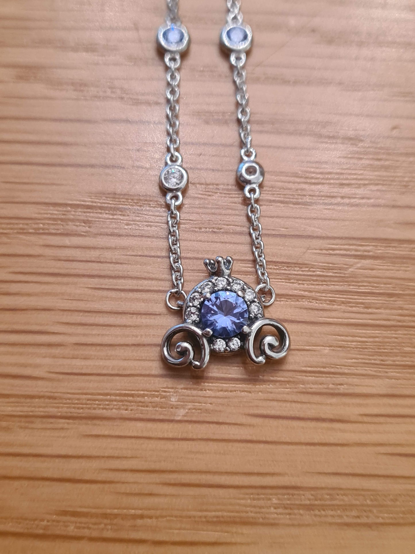 Genuine Pandora Brand New Disney Beautiful Cinderella Necklace Current Stock