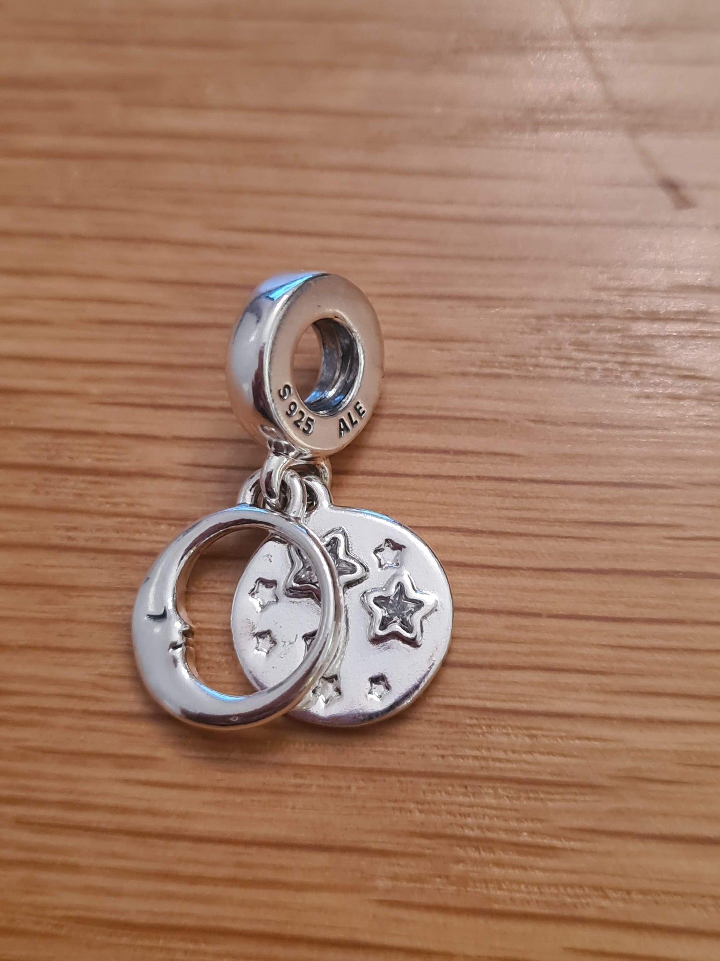 Genuine Pandora Stars and Moon Dangle You Are My Universe
