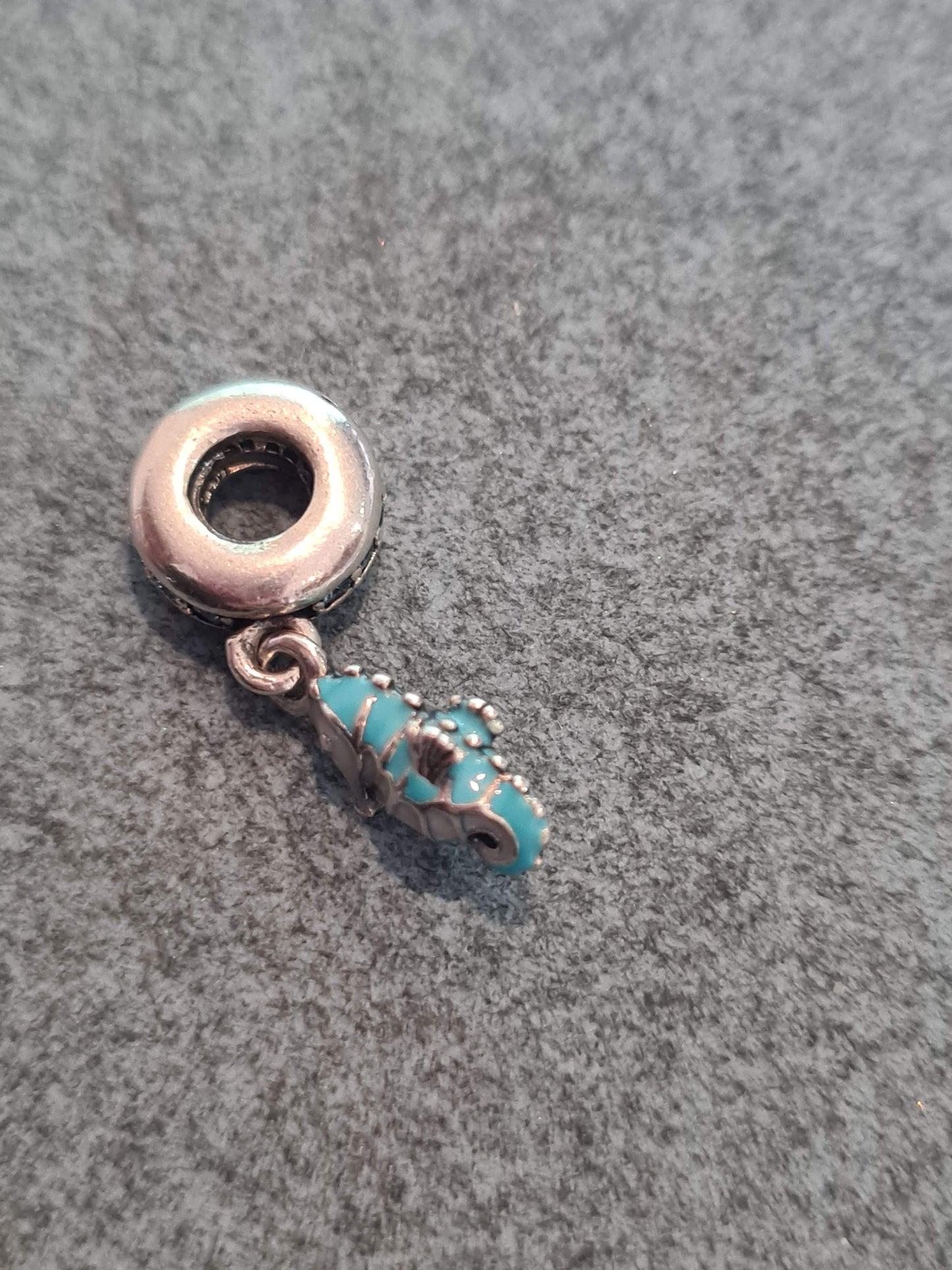 Genuine Pandora Seahorse Sea Theme Ocean Summer Charm