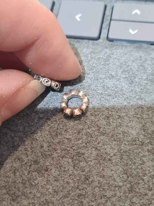 Genuine Pandora Tiny Rose Spacer