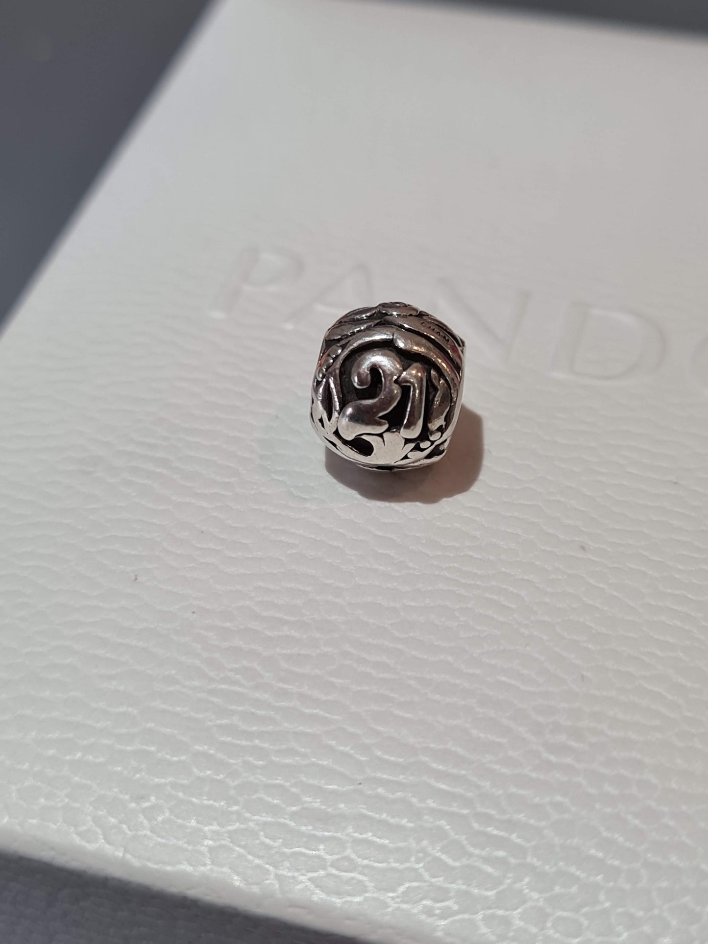 Genuine Camelia 21 Birthday Charm