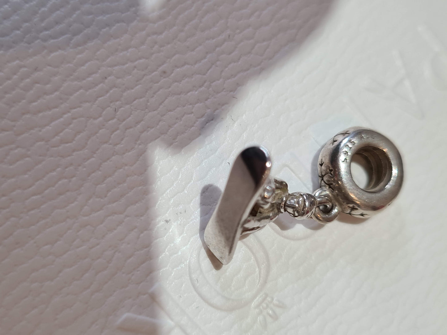 Genuine Pandora Rare Snowbaord Snowboarder Christmas Winter Sport Charm