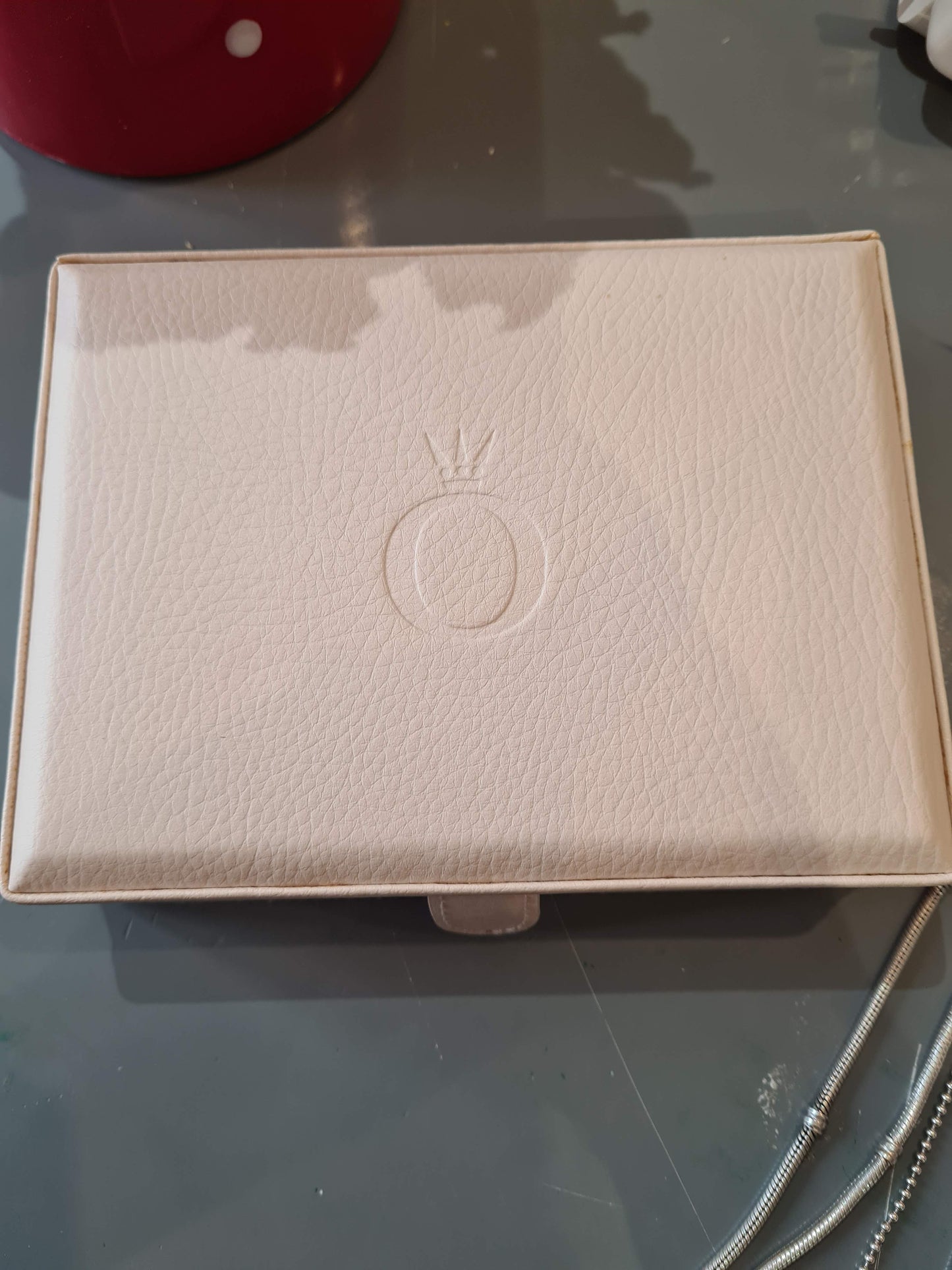 Genuine Pandora Travel Cream/ Very Light Pink Jewellery Box Brand New
