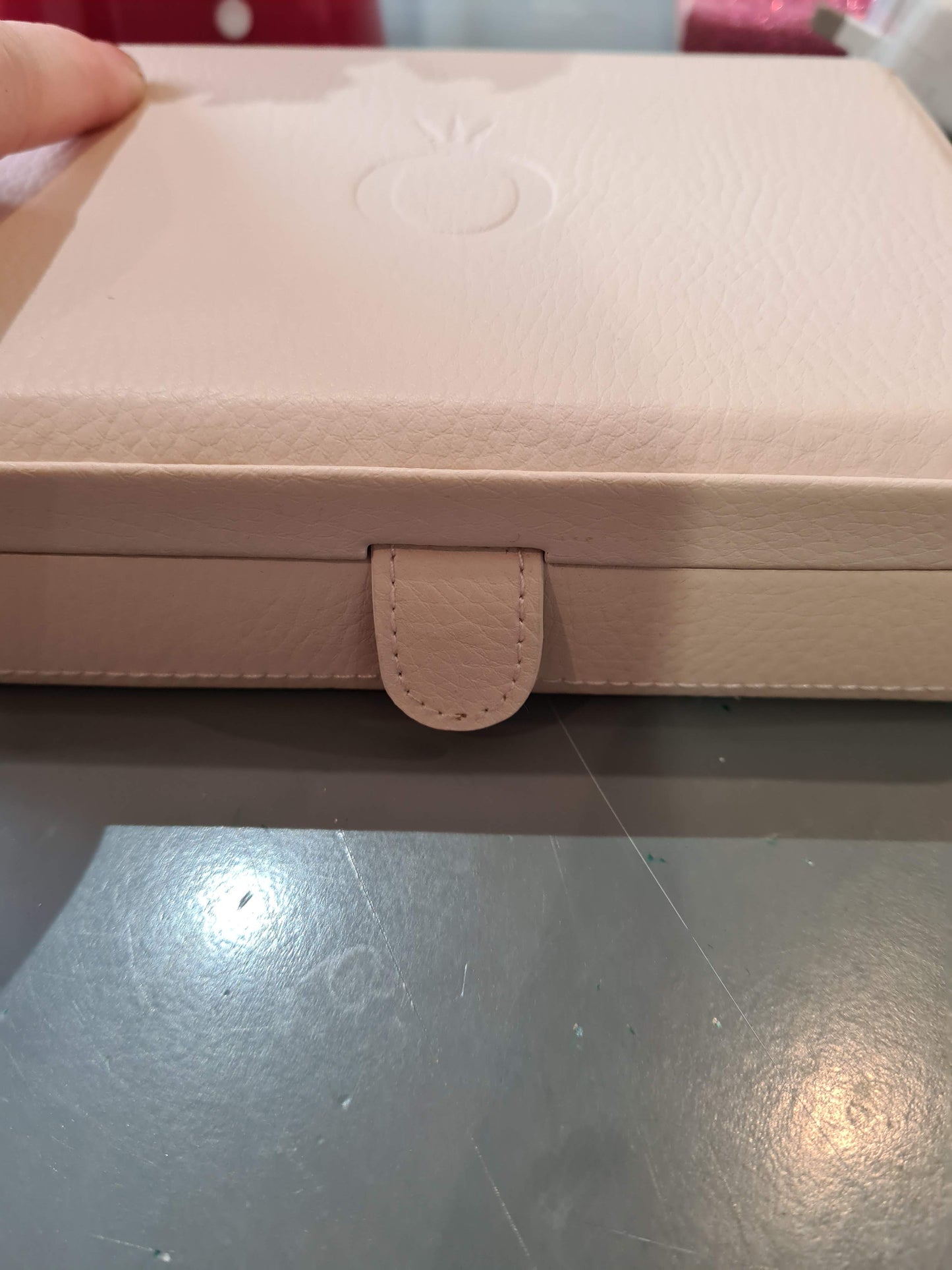 Genuine Pandora Travel Cream/ Very Light Pink Jewellery Box Brand New