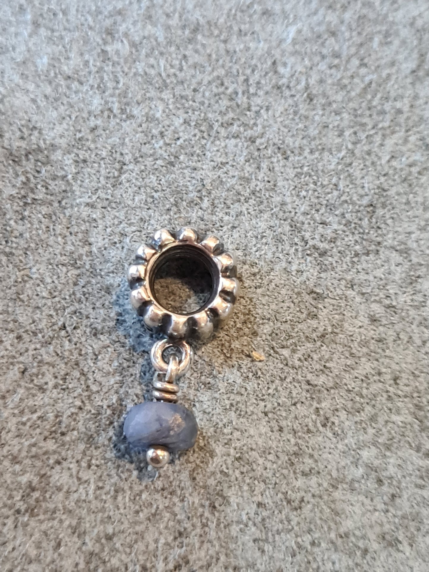 Genuine Pandora Birthstone Dangle Little Blue Charm
