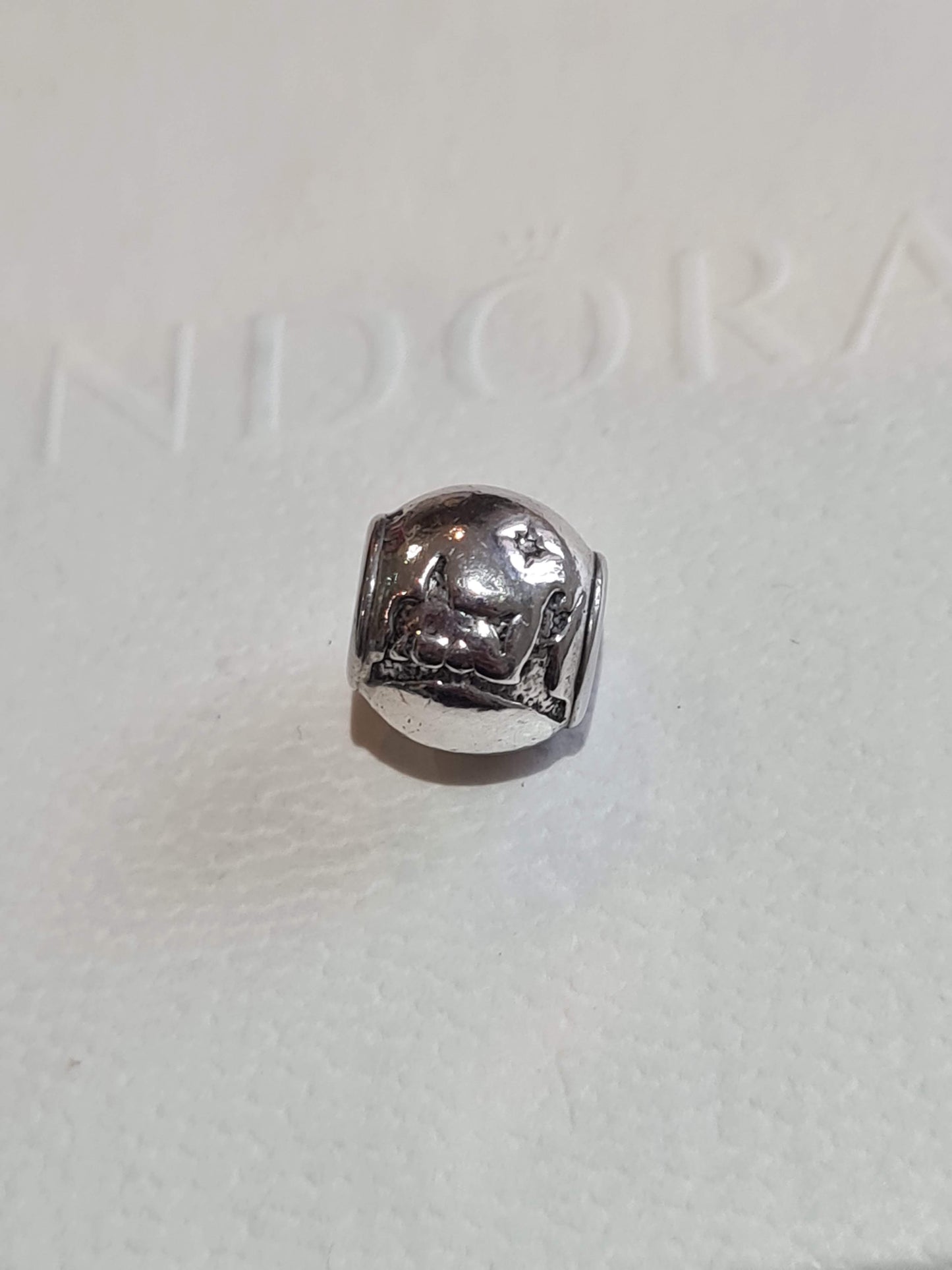 Genuine Pandora Silent Night The Nativity Christmas Christian Charm RARE