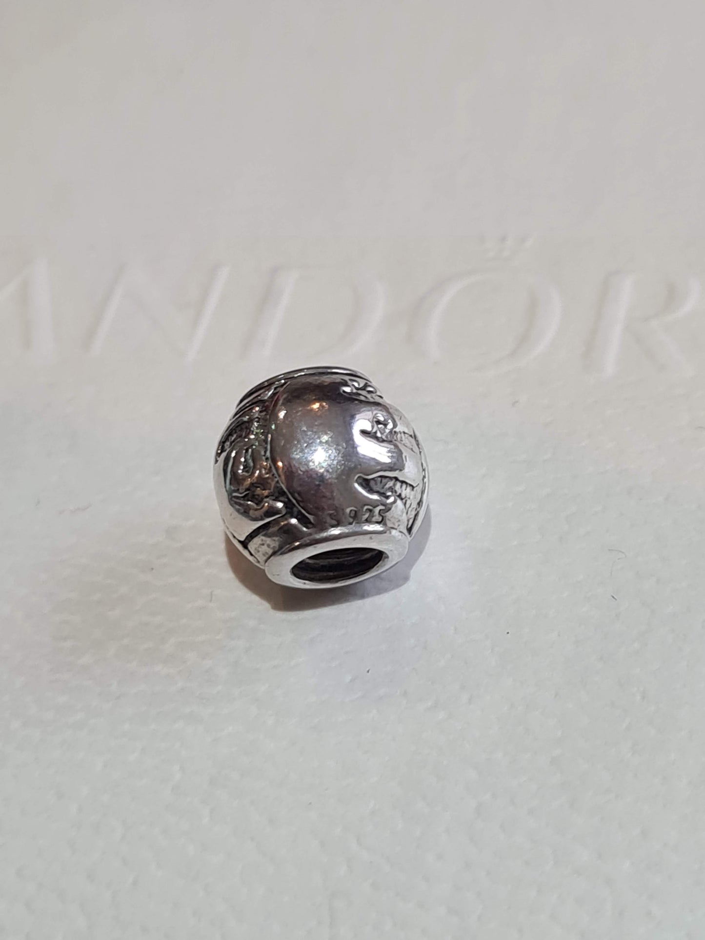 Genuine Pandora Silent Night The Nativity Christmas Christian Charm RARE