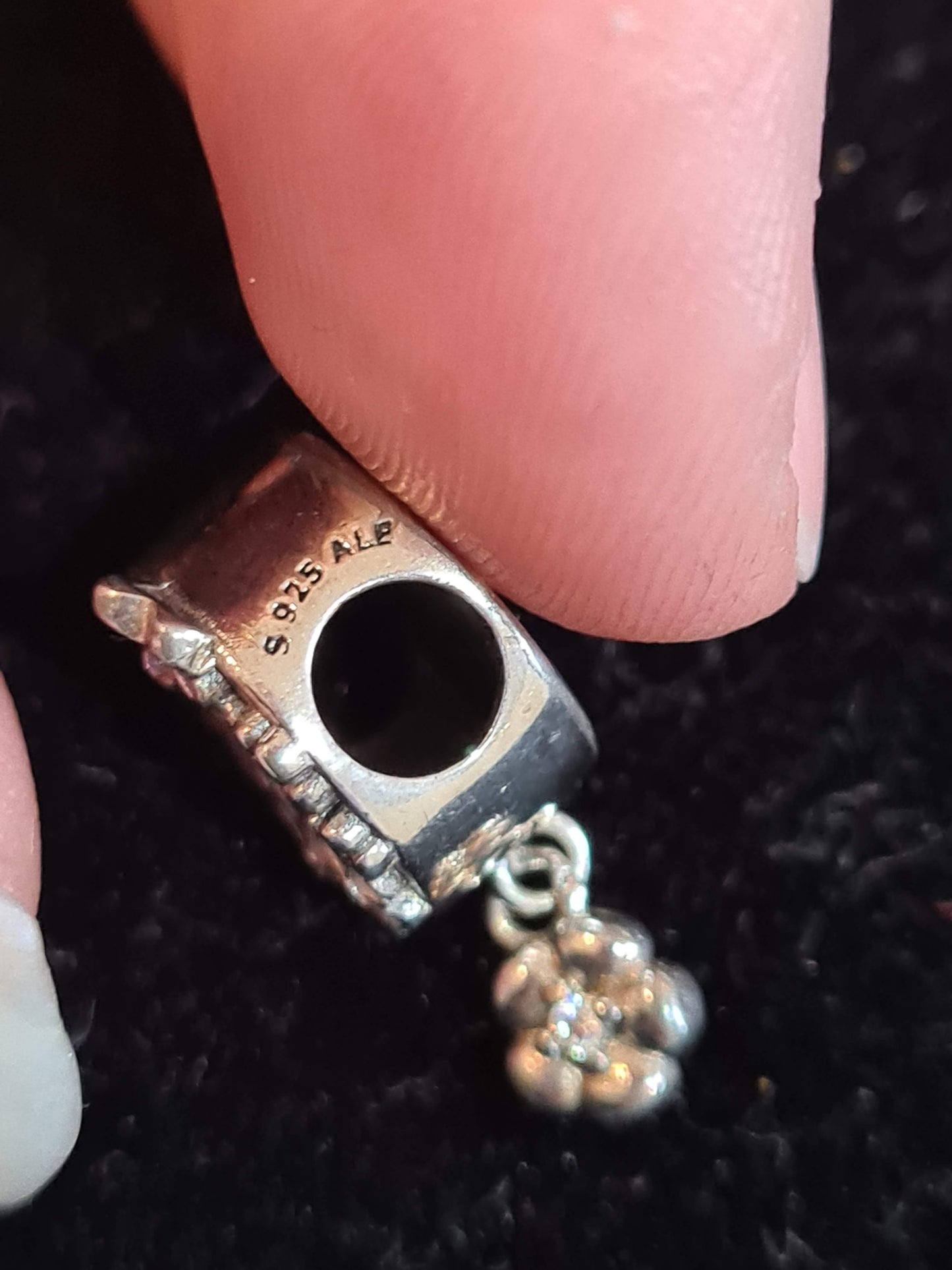 Genuine Pandora Rainbow 'Let Your Dreams Blossom' Dangle Charm
