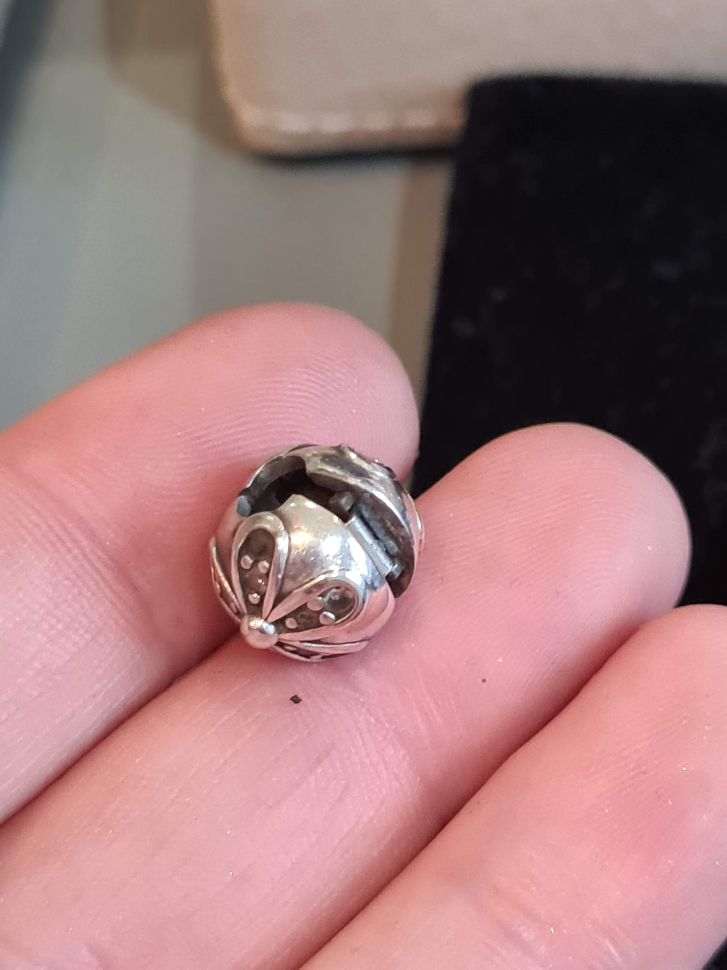 Genuine Pandora Pave Daisy Clip x1