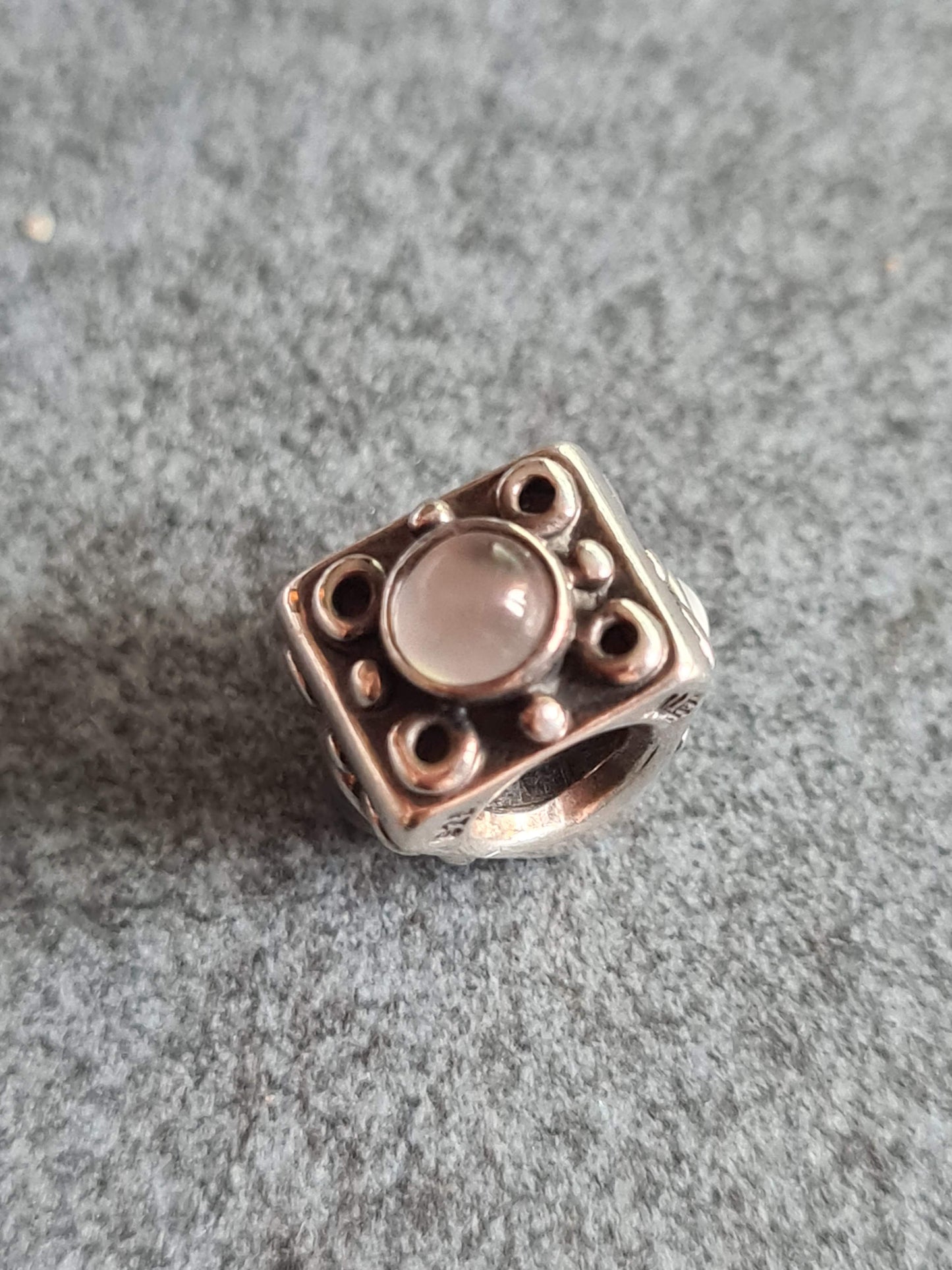 Genuine Pandora Retired Charm Moonstone Old Charm HTF