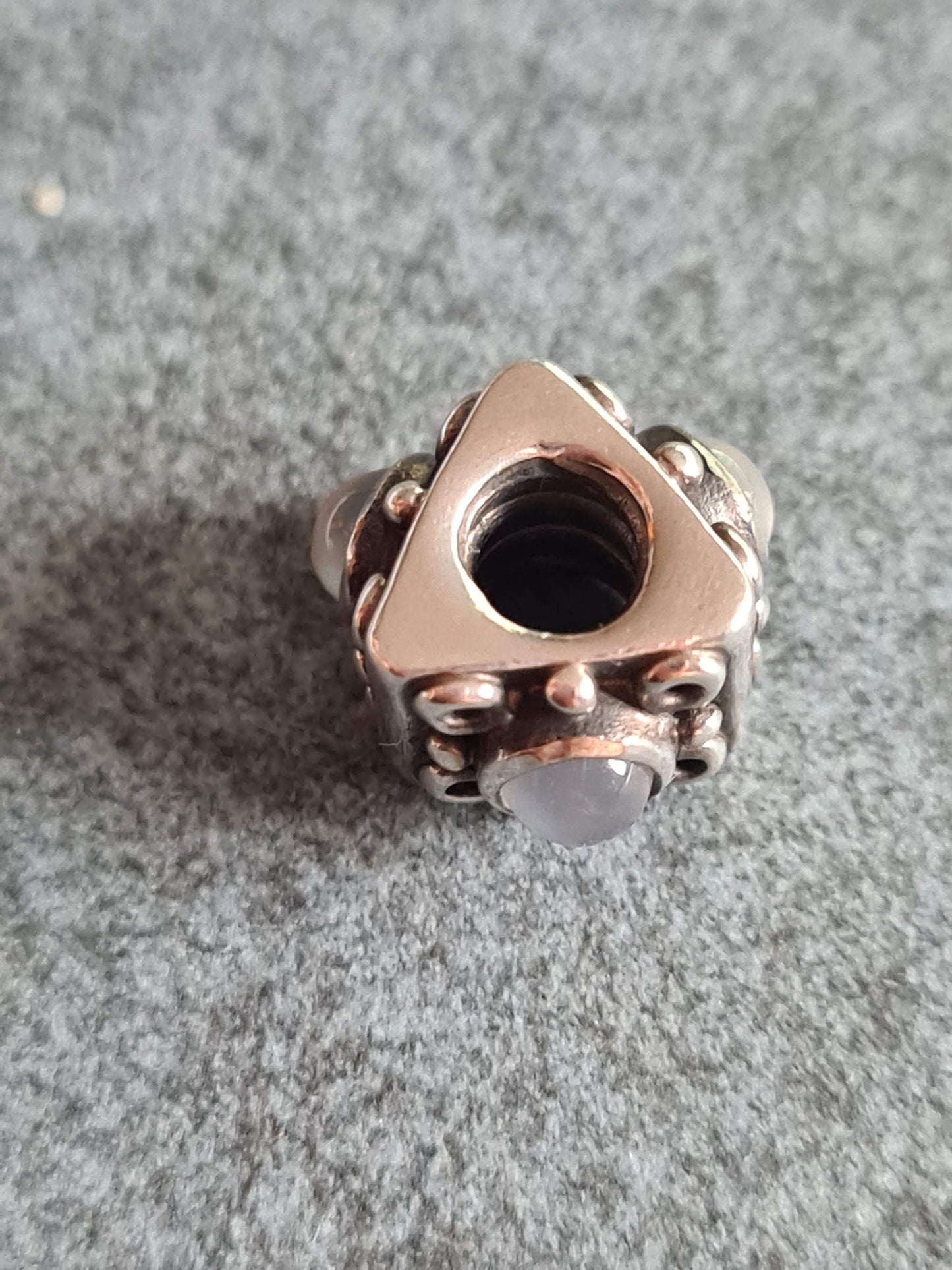 Genuine Pandora Retired Charm Moonstone Old Charm HTF