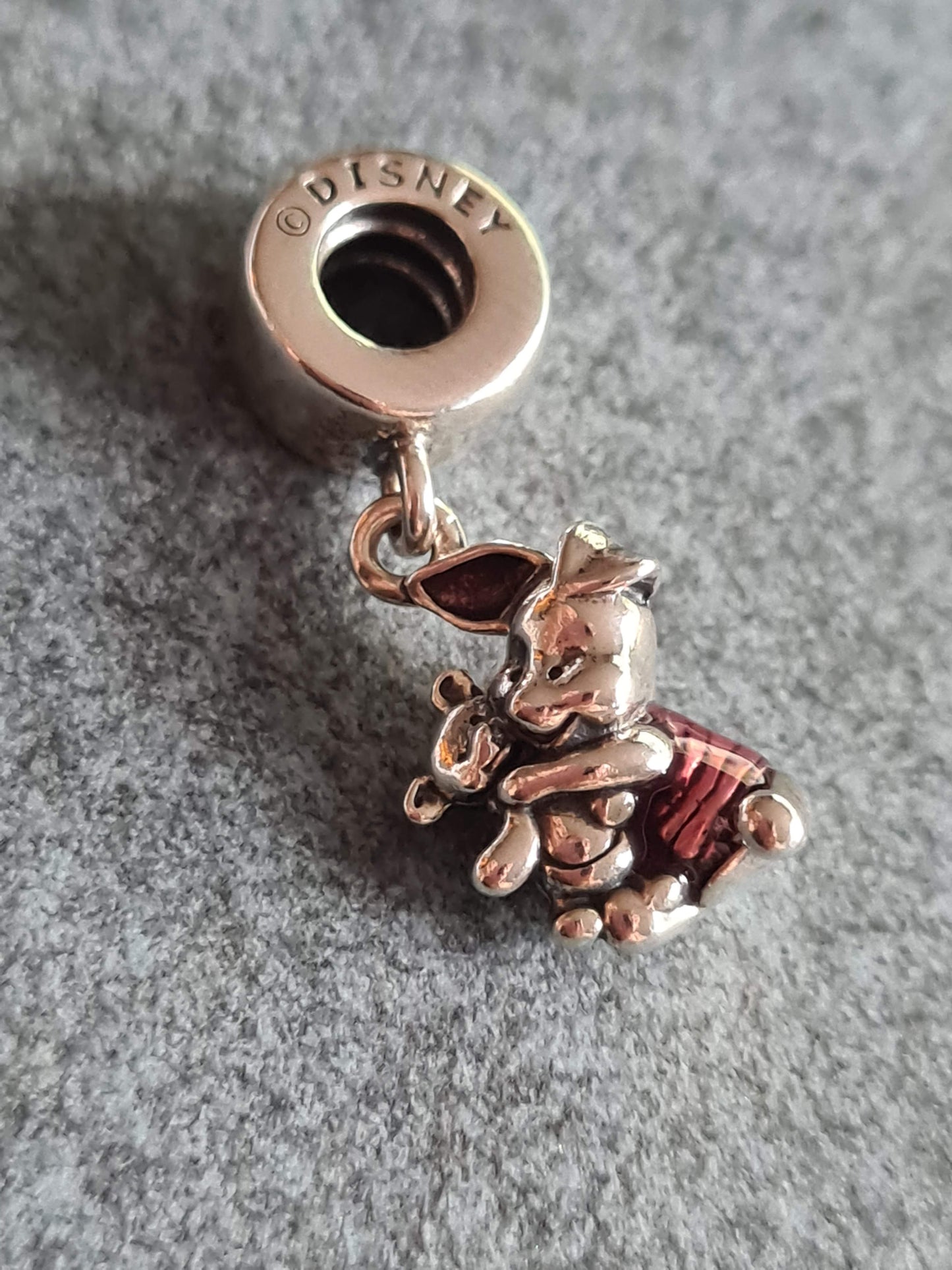 Genuine Pandora Winnie the Pooh Disney Piglet and Bear Dangle Enamel Charm