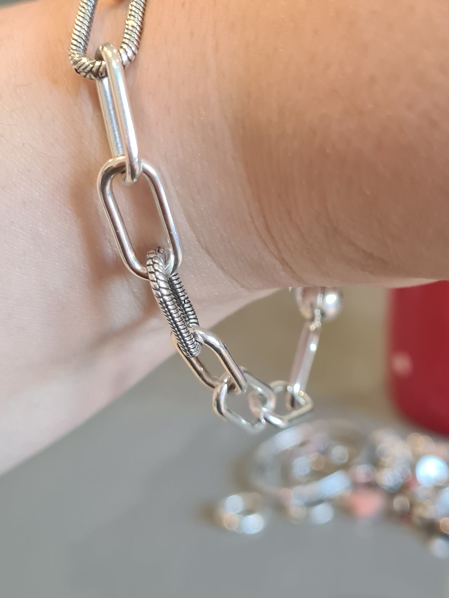 Genuine Pandora Me Essence Link Chain Bracelet Size Various
