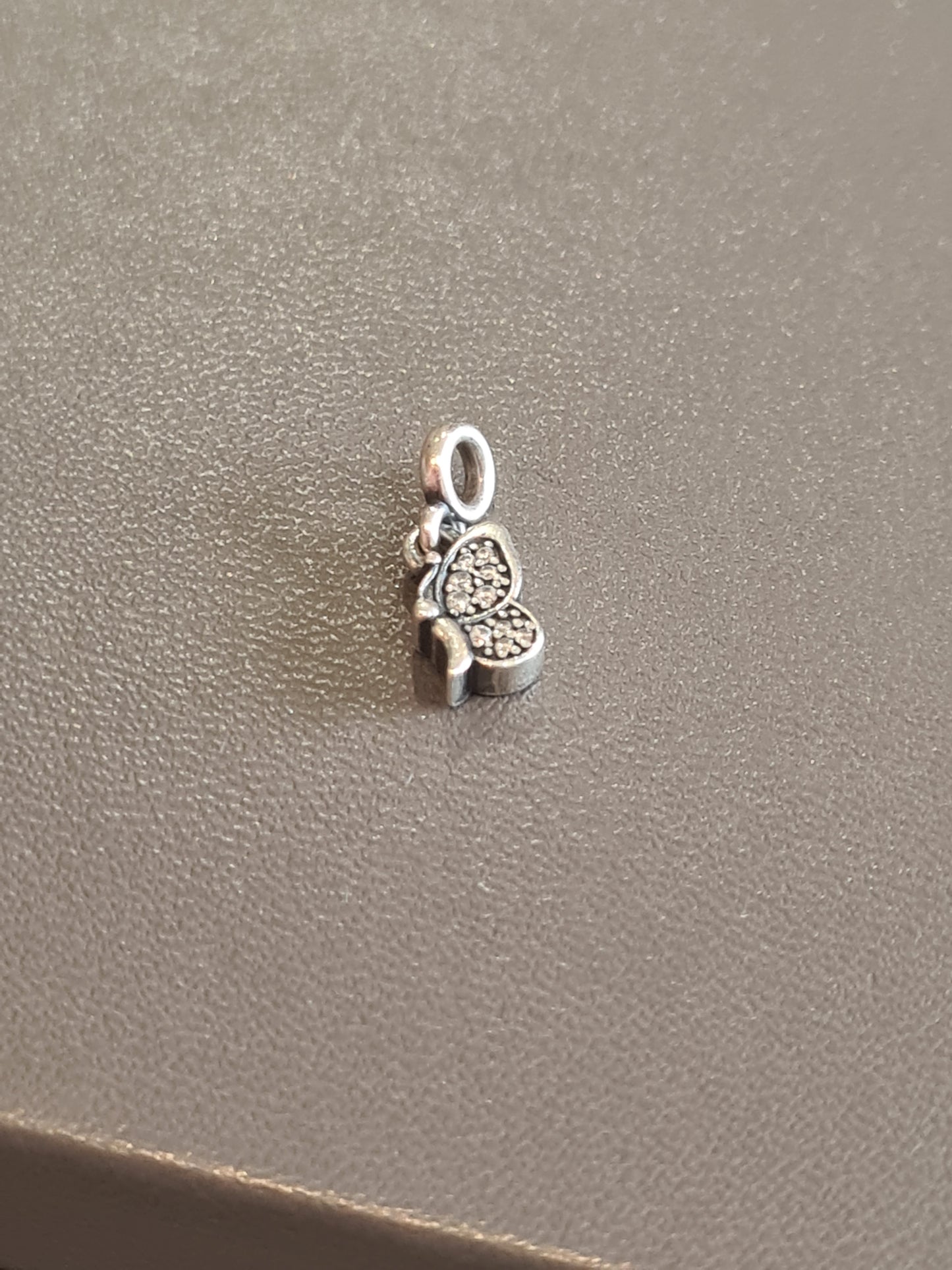 Genuine Pandora Essence Me Dangle Tiny Pave Butterfly Diamond Charm