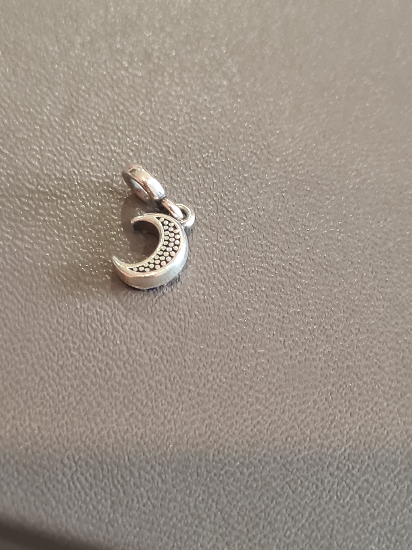 Genuine Pandora Essence Me Dangle Tiny Pave Blue Moon Charm