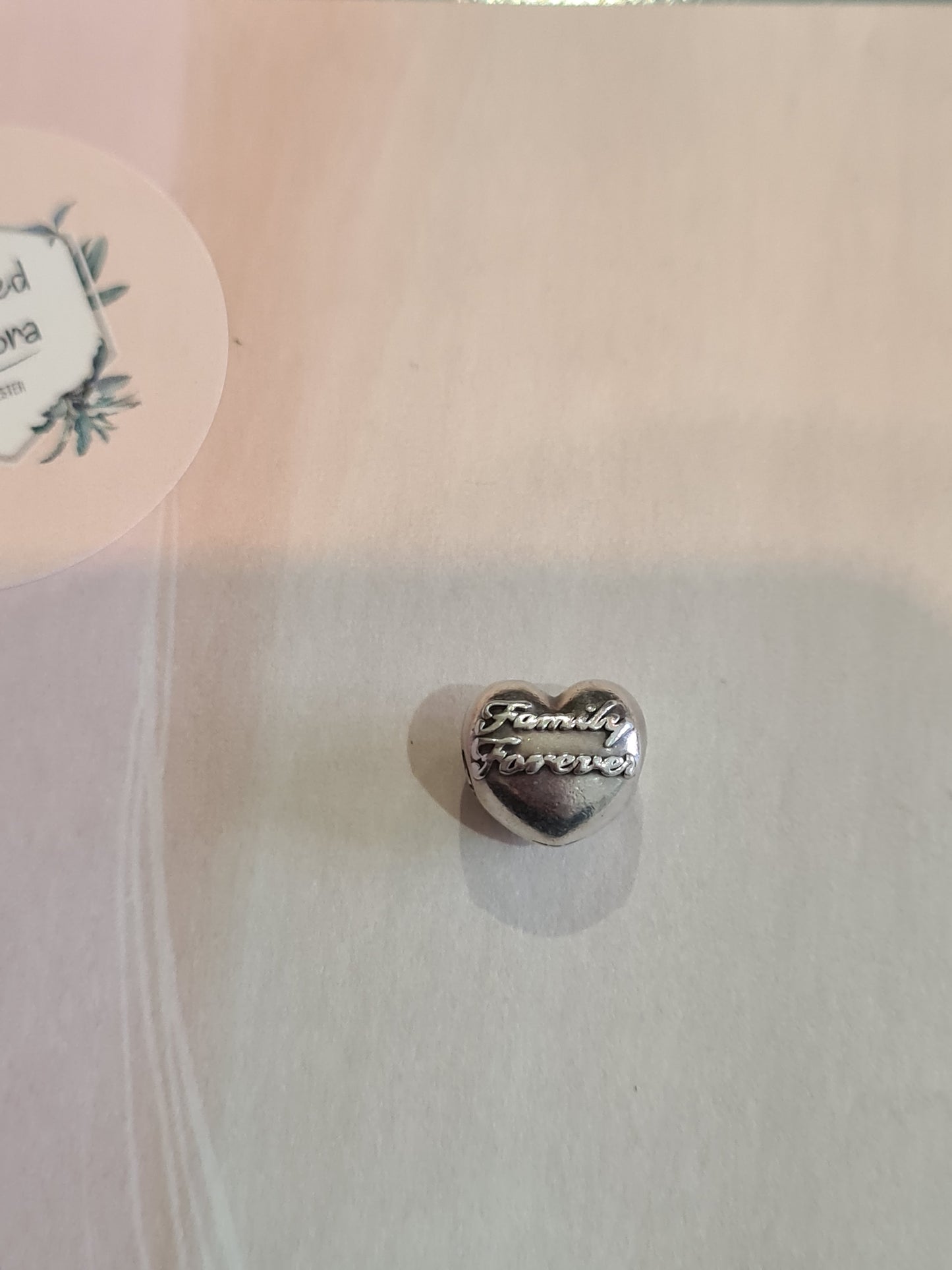 Genuine Pandora Family Forever Clip Charm
