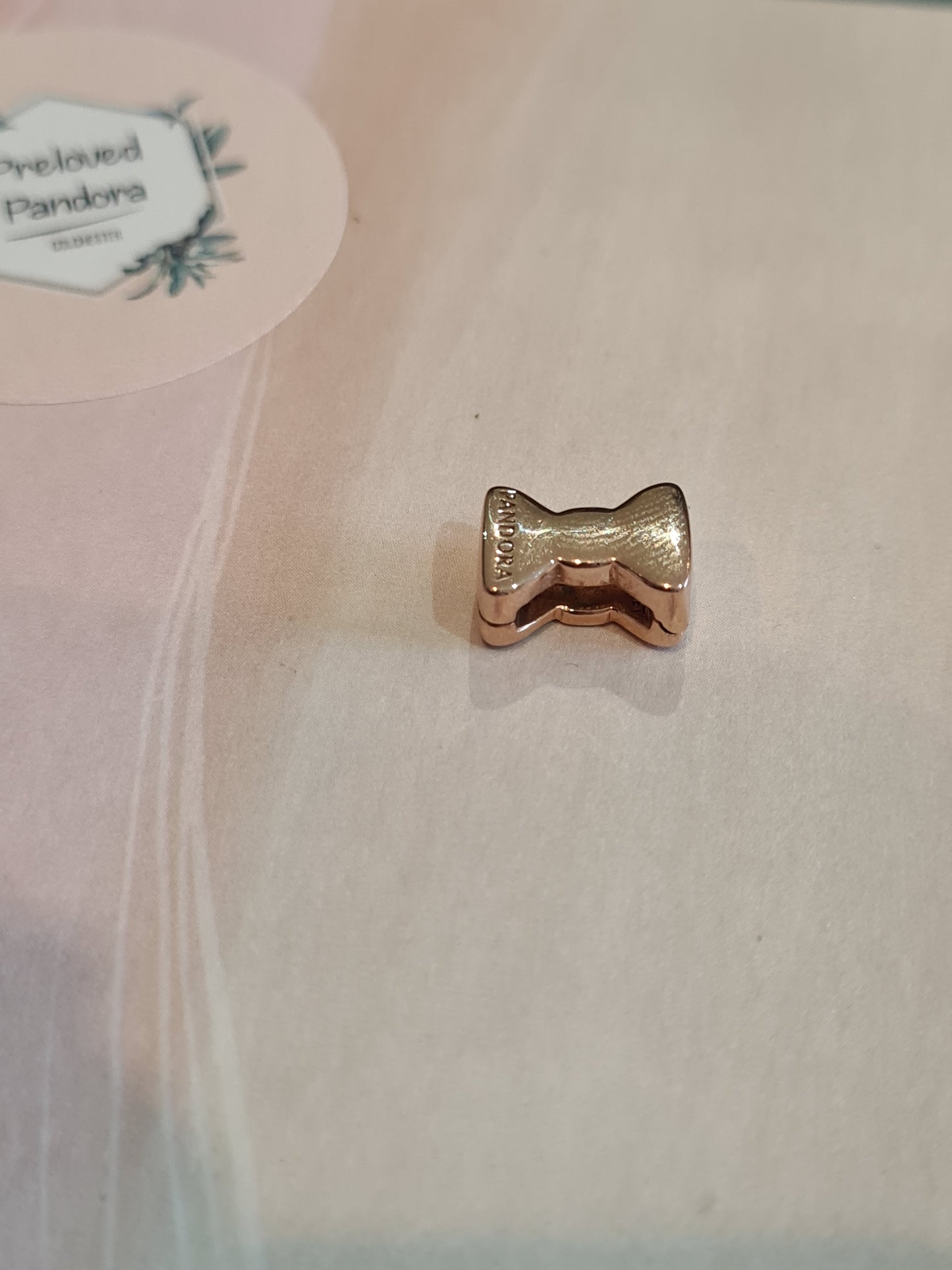 Genuine Pandora Rose Gold Reflexions Charm Bow