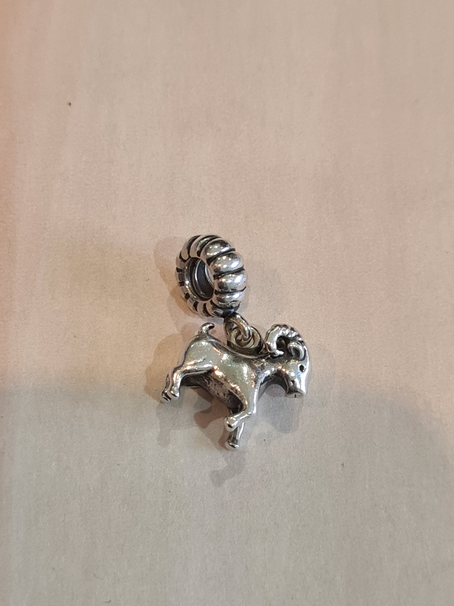 Genuine Pandora Capricorn Year of the Ram Dangle Charm