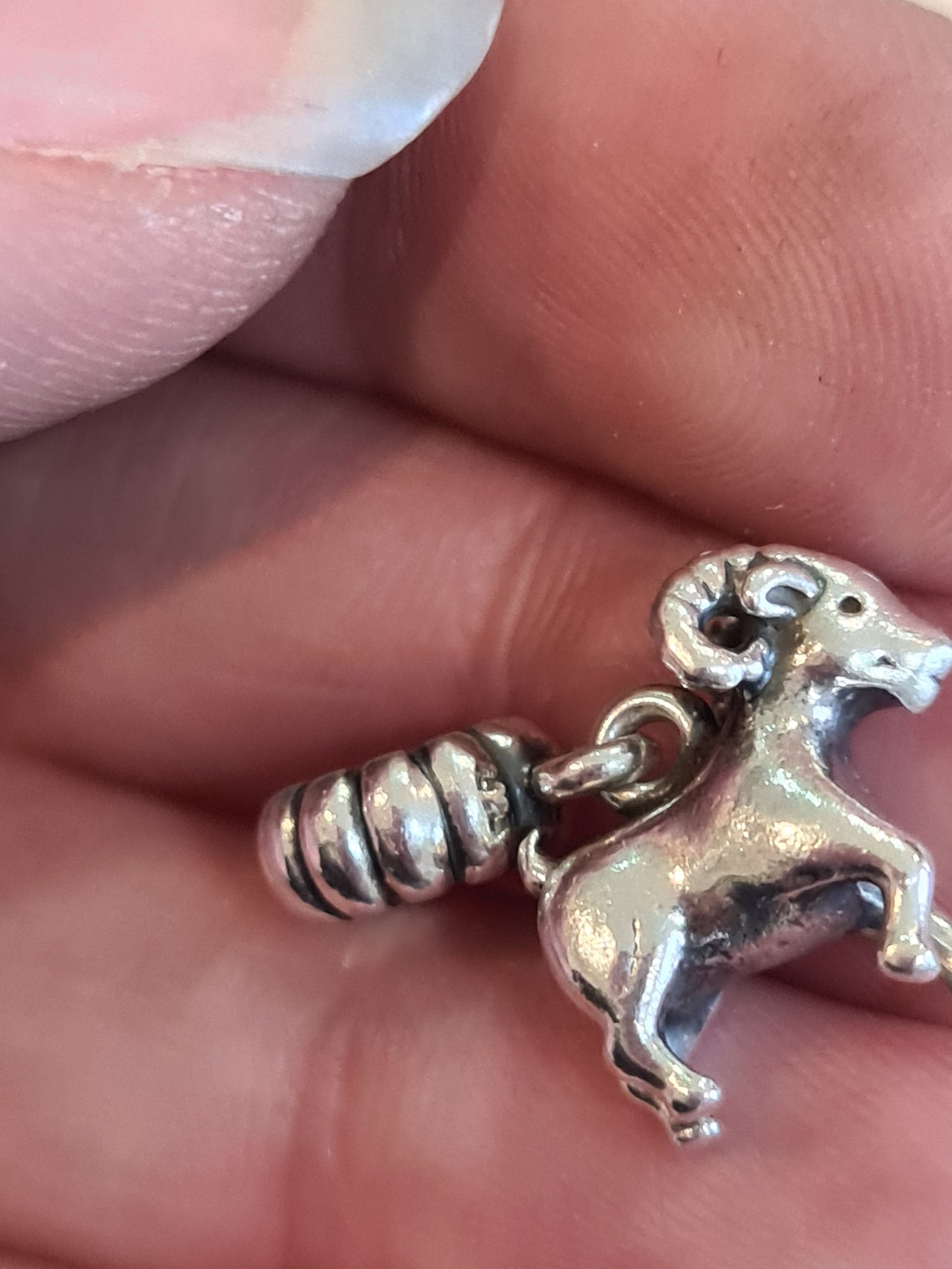 Genuine Pandora Capricorn Year of the Ram Dangle Charm