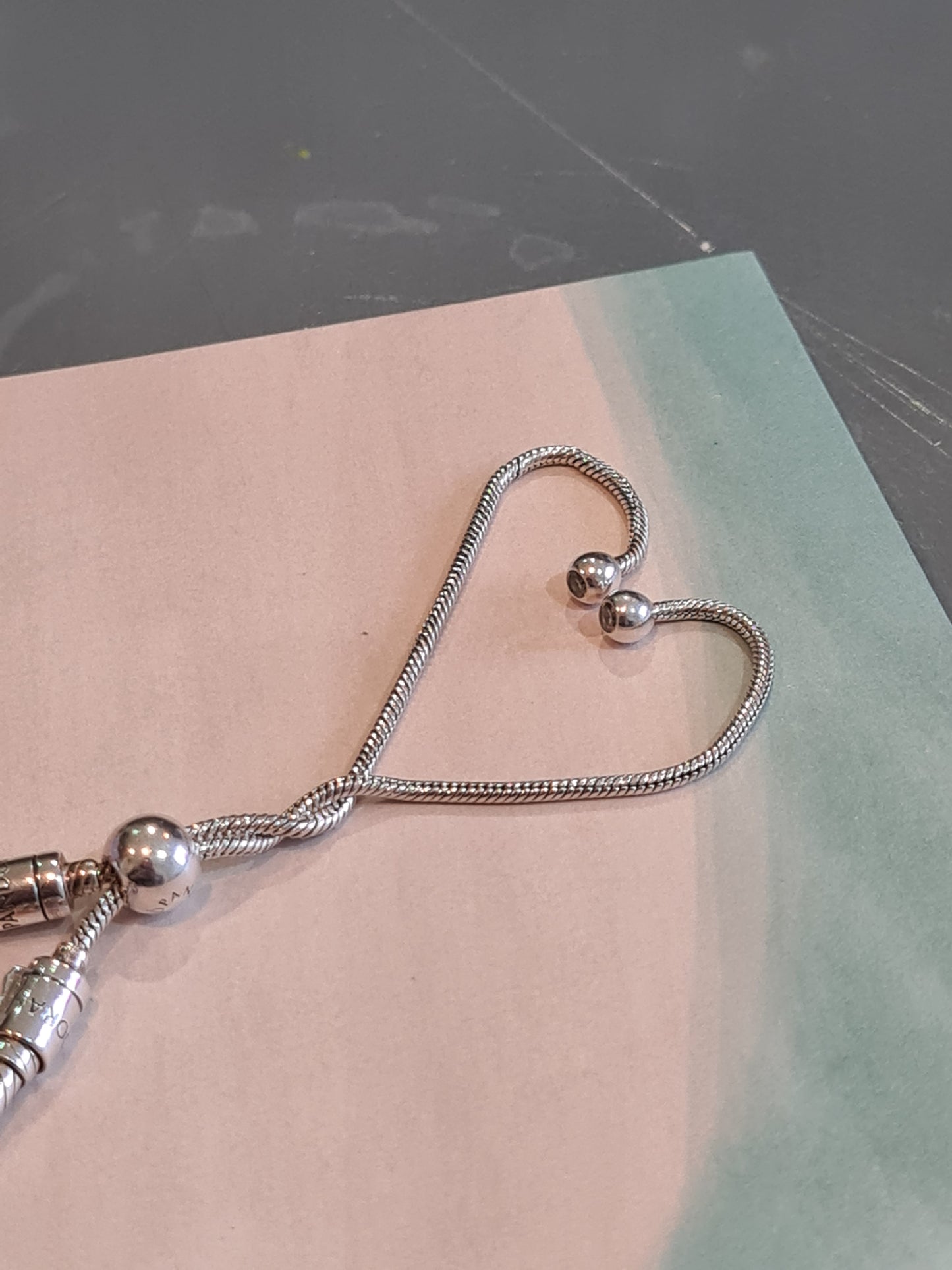 Genuine Pandora Slider Tennis Bracelet Size 2