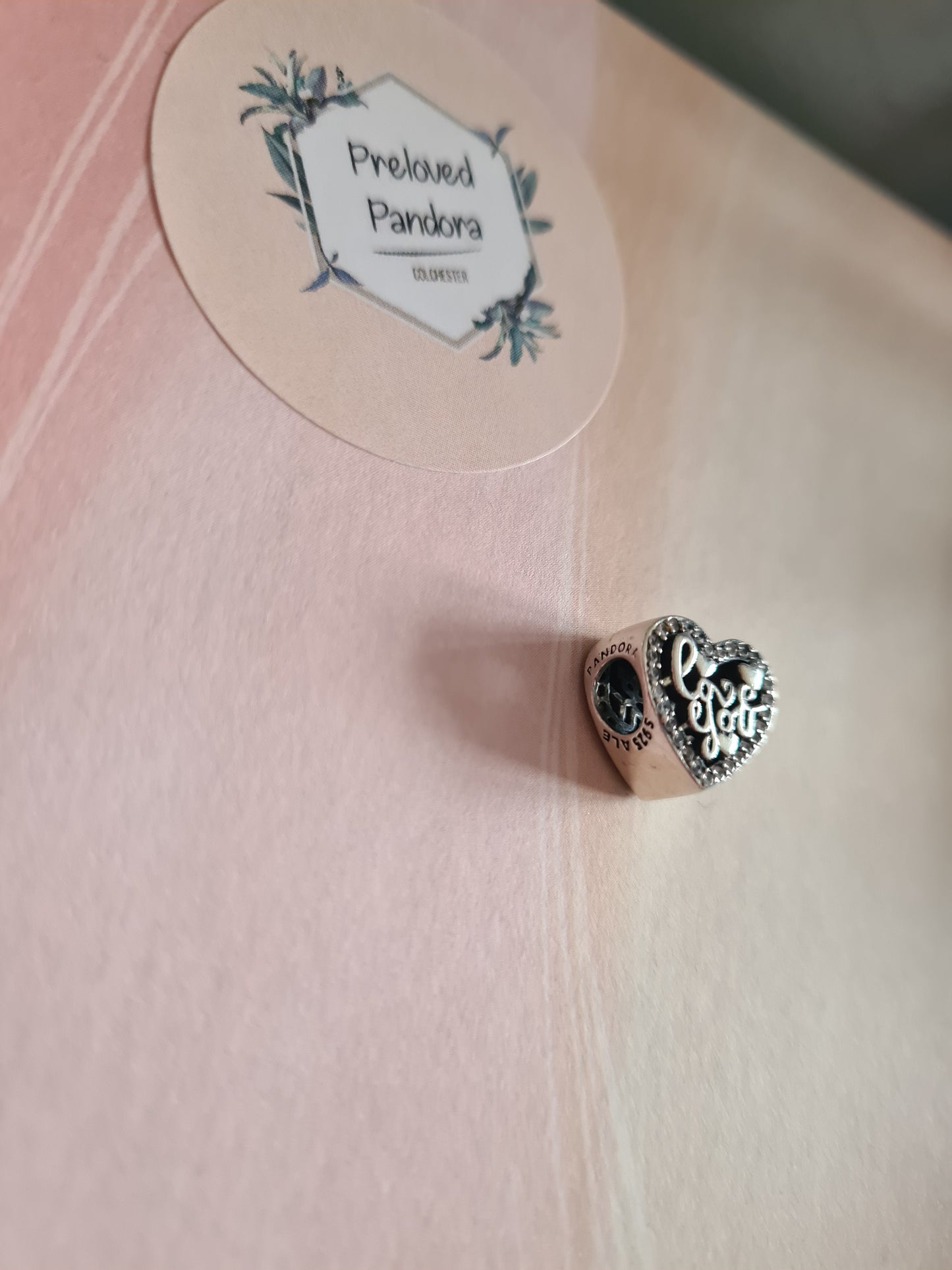 I love You Pave Charm