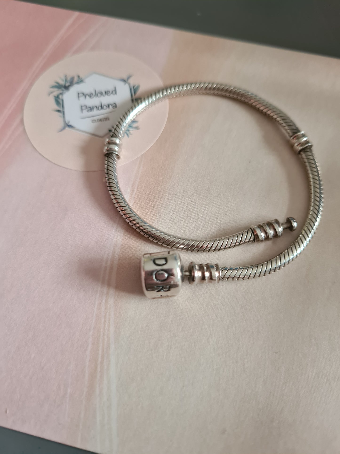 Silver Charm Bracelet Size 18cm