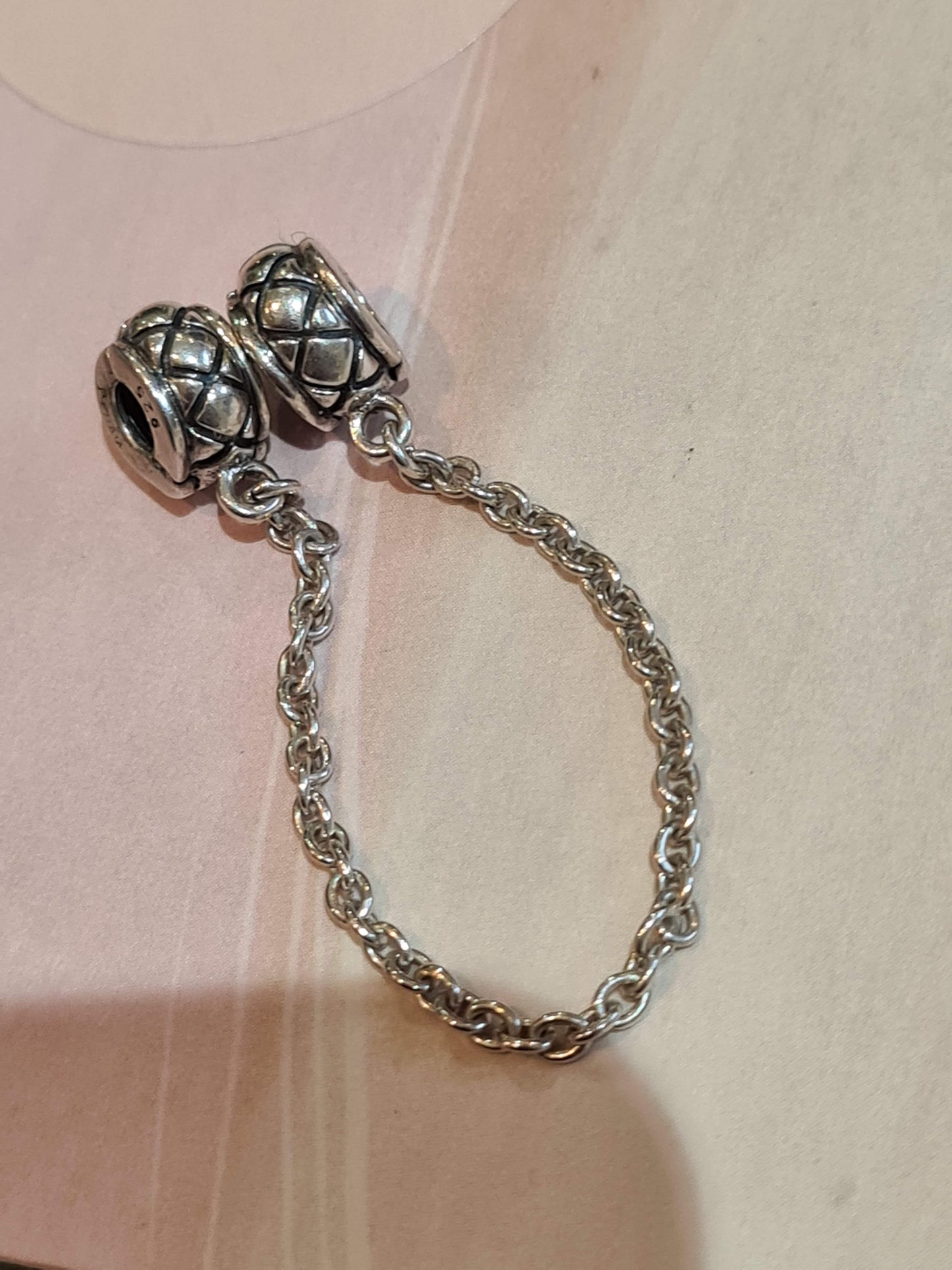 Genuine Chamilia Safety Chain Clip Fits Pandora Moments