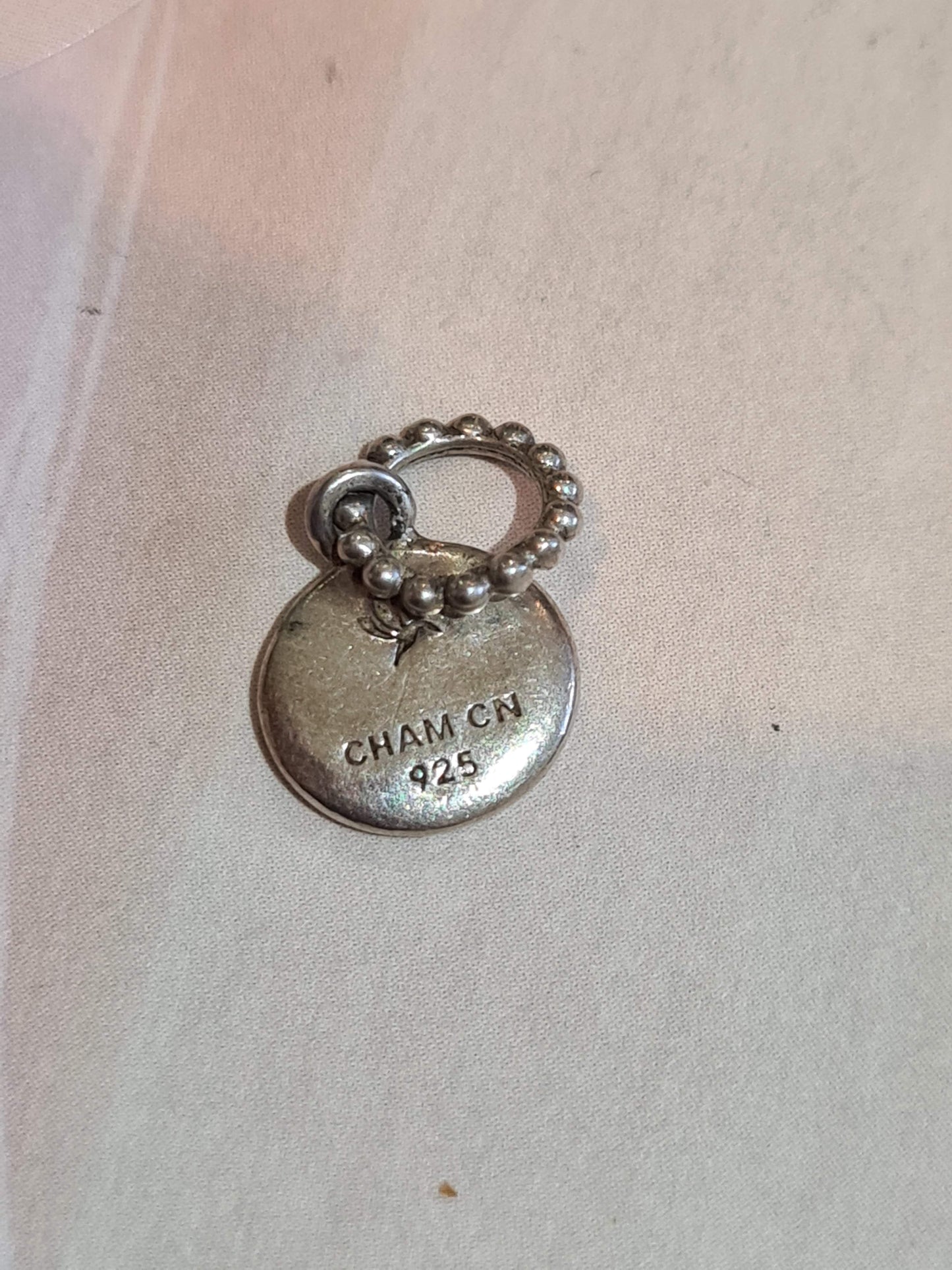 Genuine Chamilia Initial Charm T or M
