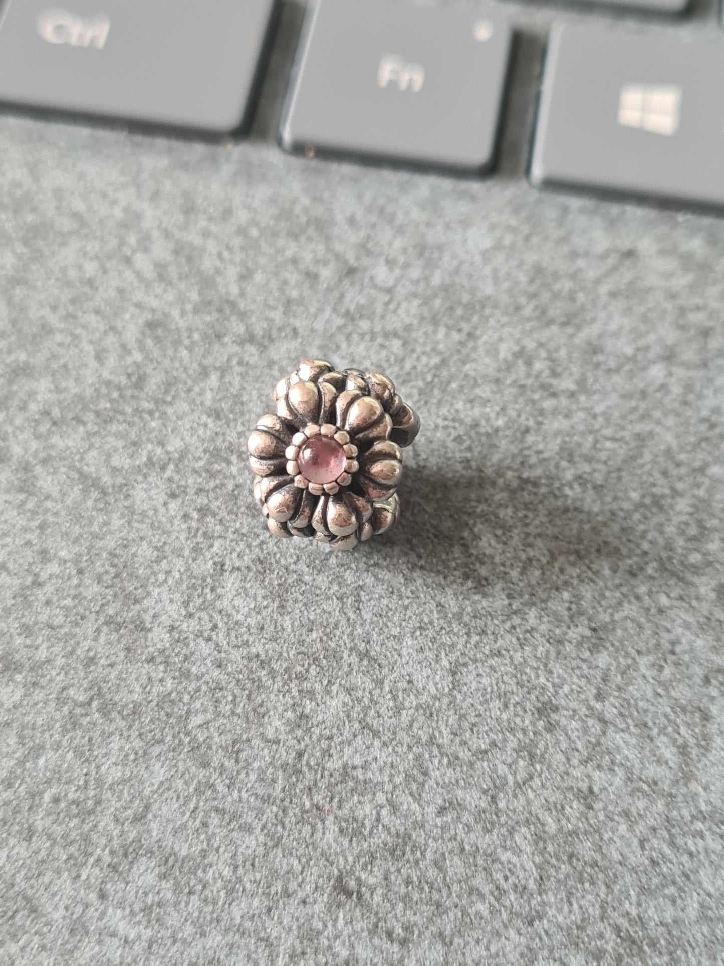 Genuine Pandora Amethyst Birthday Bloom Birth Stone Charm