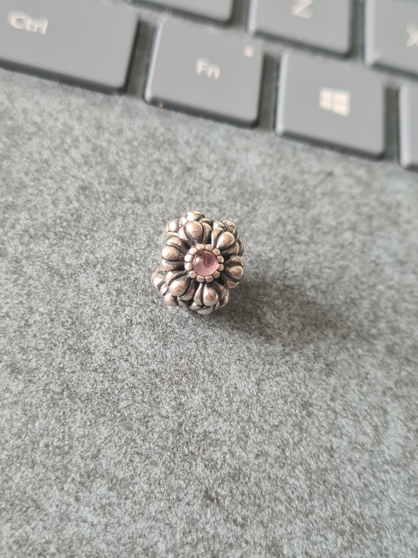 Genuine Pandora Amethyst Birthday Bloom Birth Stone Charm