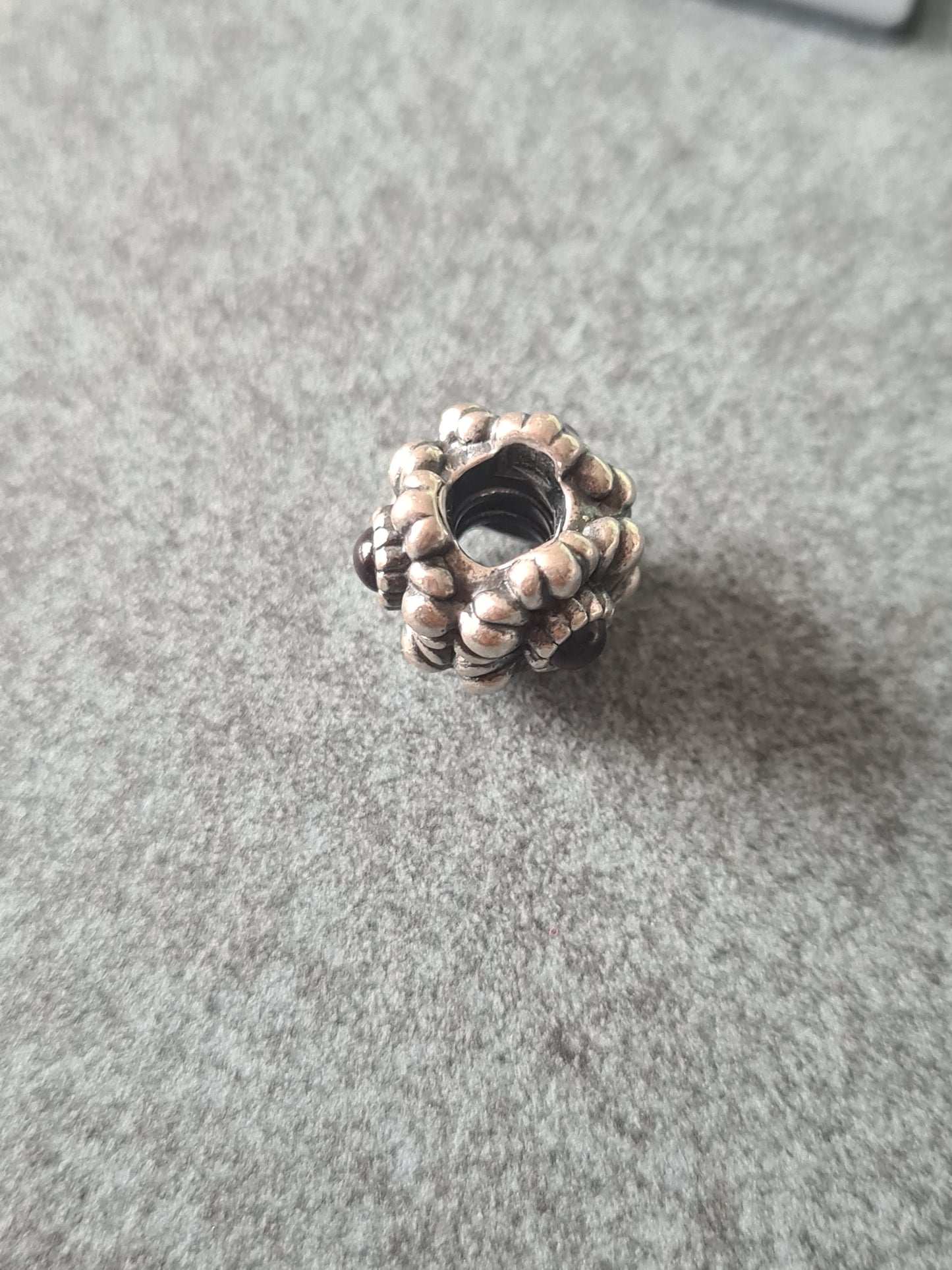 Genuine Pandora Amethyst Birthday Bloom Birth Stone Charm