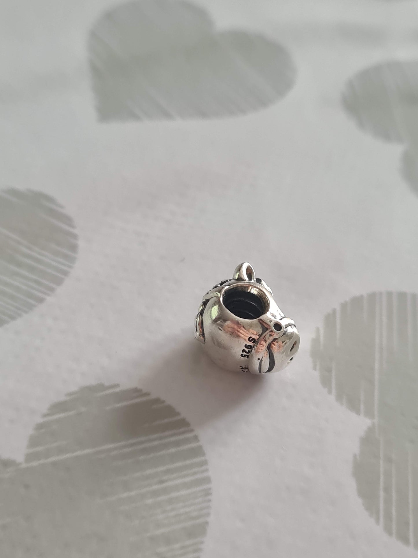 Genuine Pandora Pony Horse Face Charm Silver Retired Animal