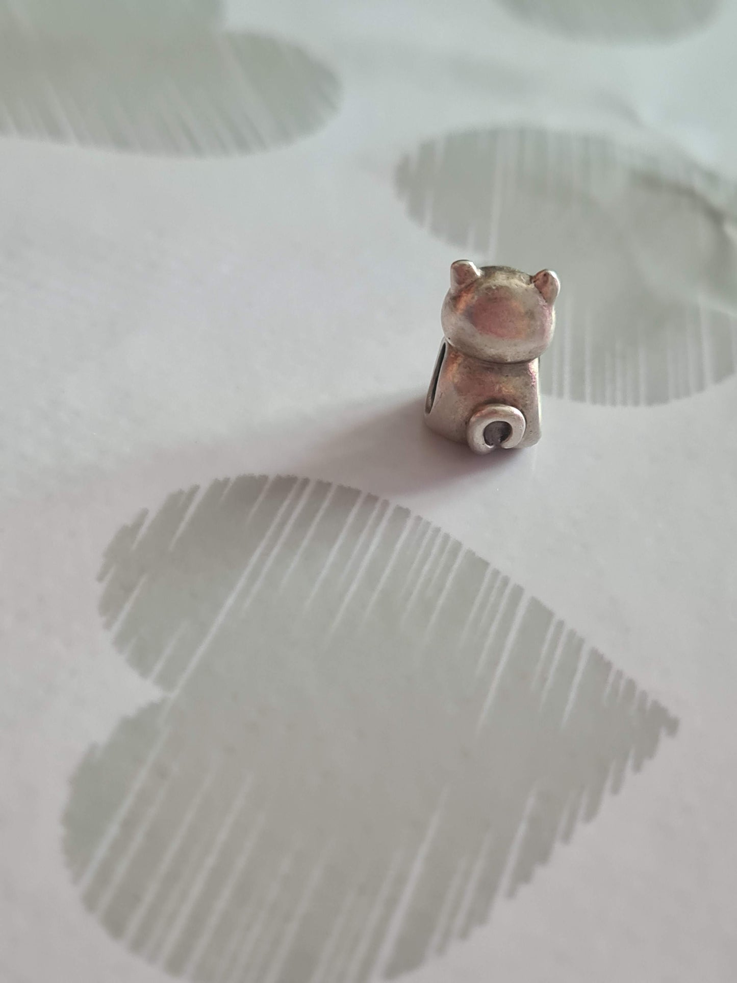 Genuine Chamilia Cat Kitten Animal Charm