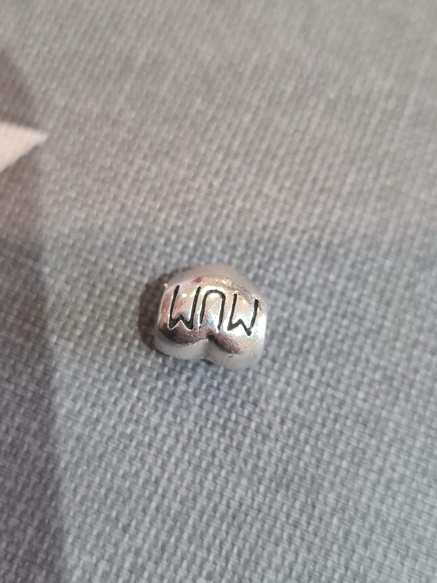 Genuine Chamilia Small Mum Heart Charm SALE