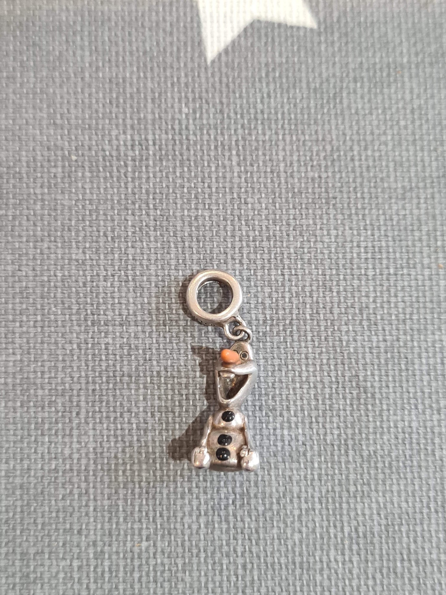 Genuine Chamilia Disney Frozen Olaf the Snowman Dangle Charm