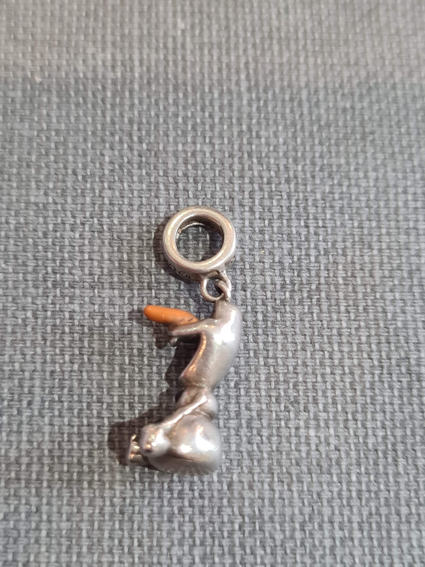 Genuine Chamilia Disney Frozen Olaf the Snowman Dangle Charm